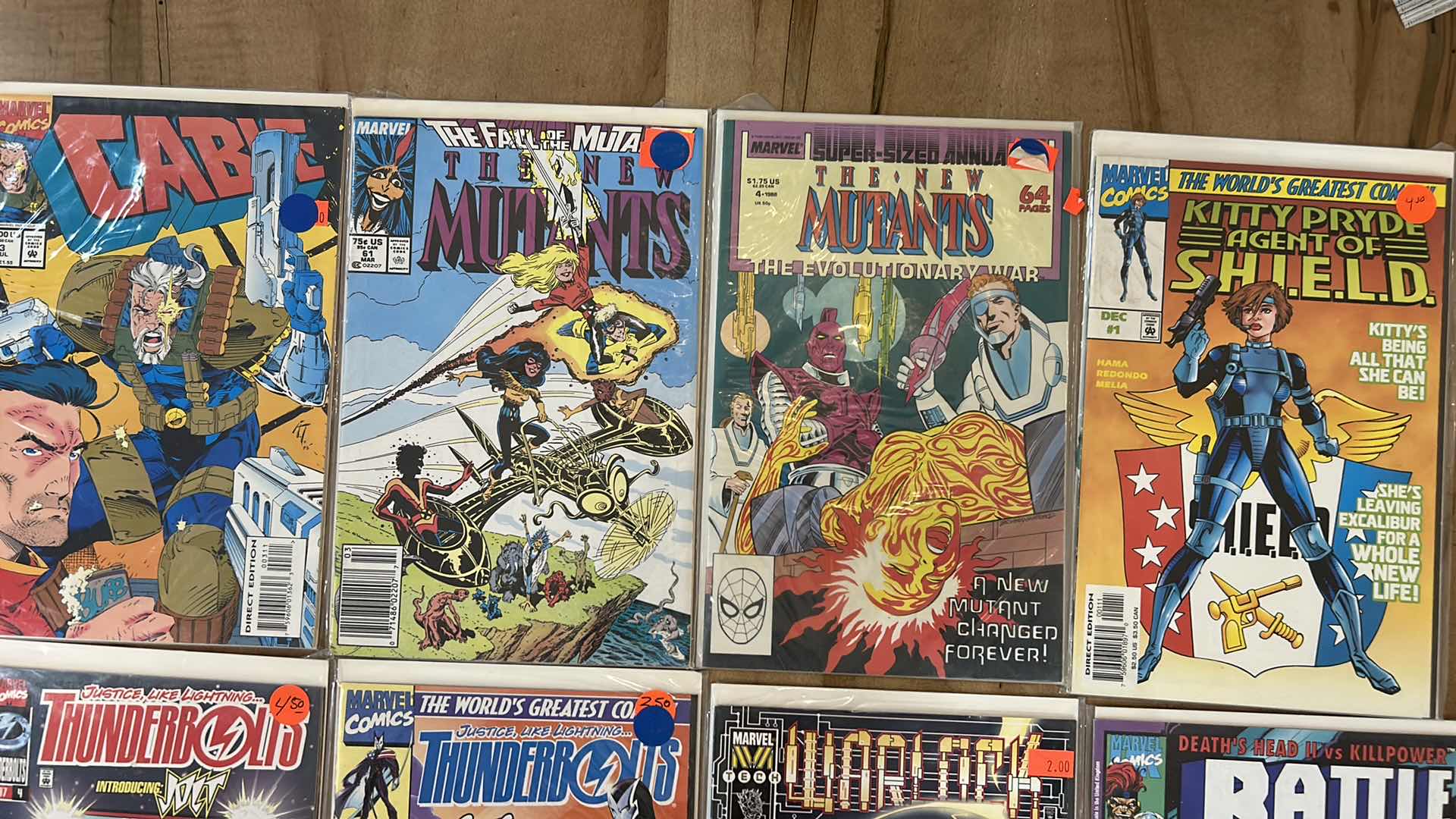 Photo 2 of 12 MARVEL COMIC BOOKS