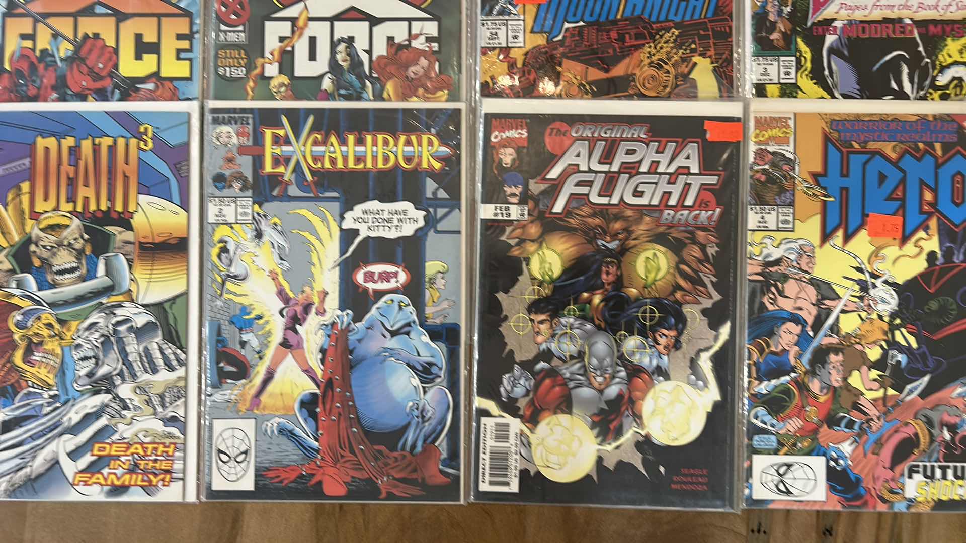 Photo 2 of 12 MARVEL COMIC BOOKS