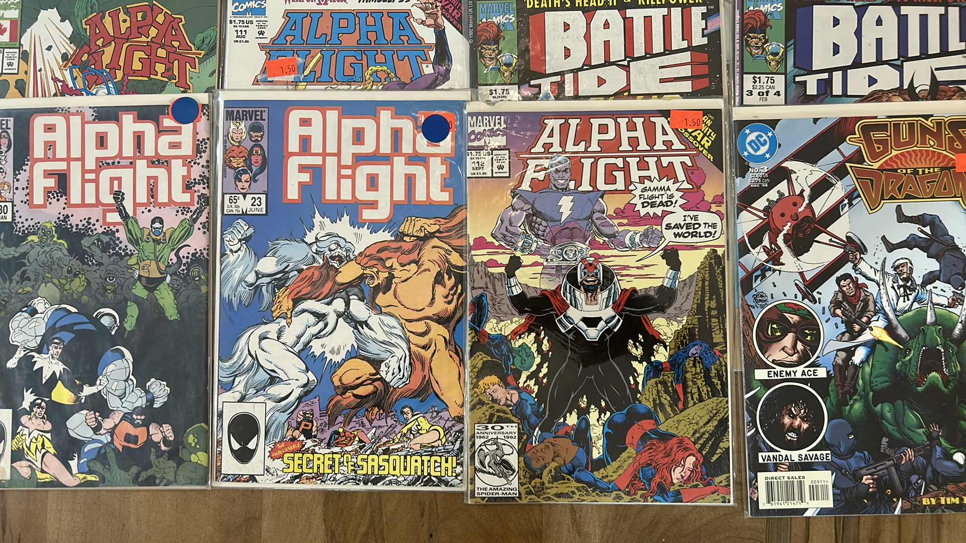 Photo 2 of 12 MARVEL COMIC BOOKS