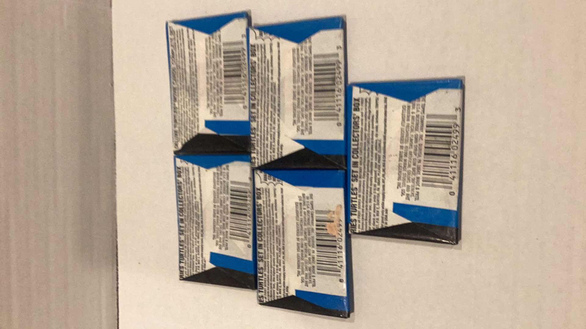 Photo 2 of 5 PACKS OF TEENAGE MUTANT NINJA TURTLES 2ND SERIES