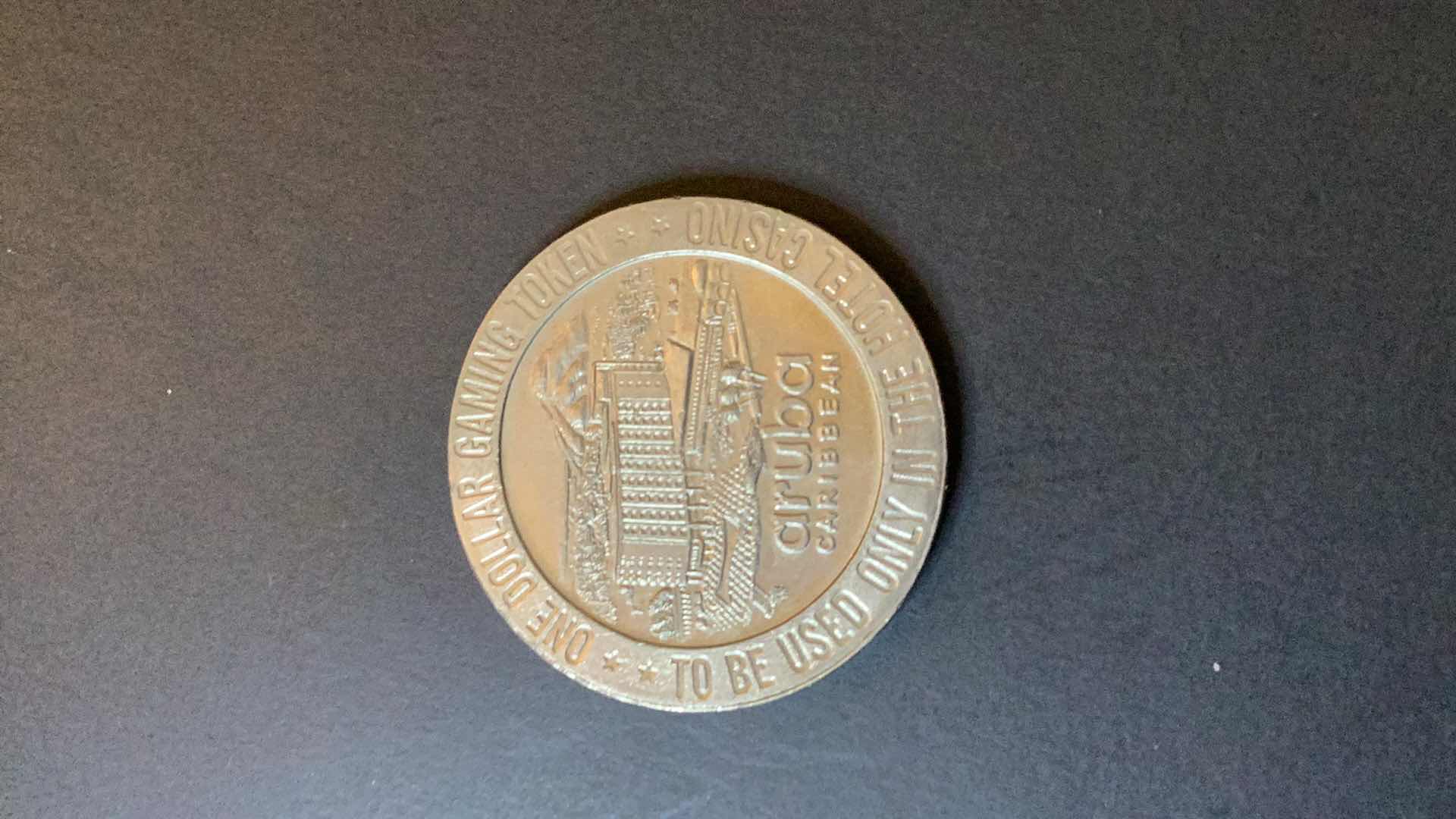 Photo 1 of ARUBA CARIBBEAN ONE DOLLAR GAMING TOKEN