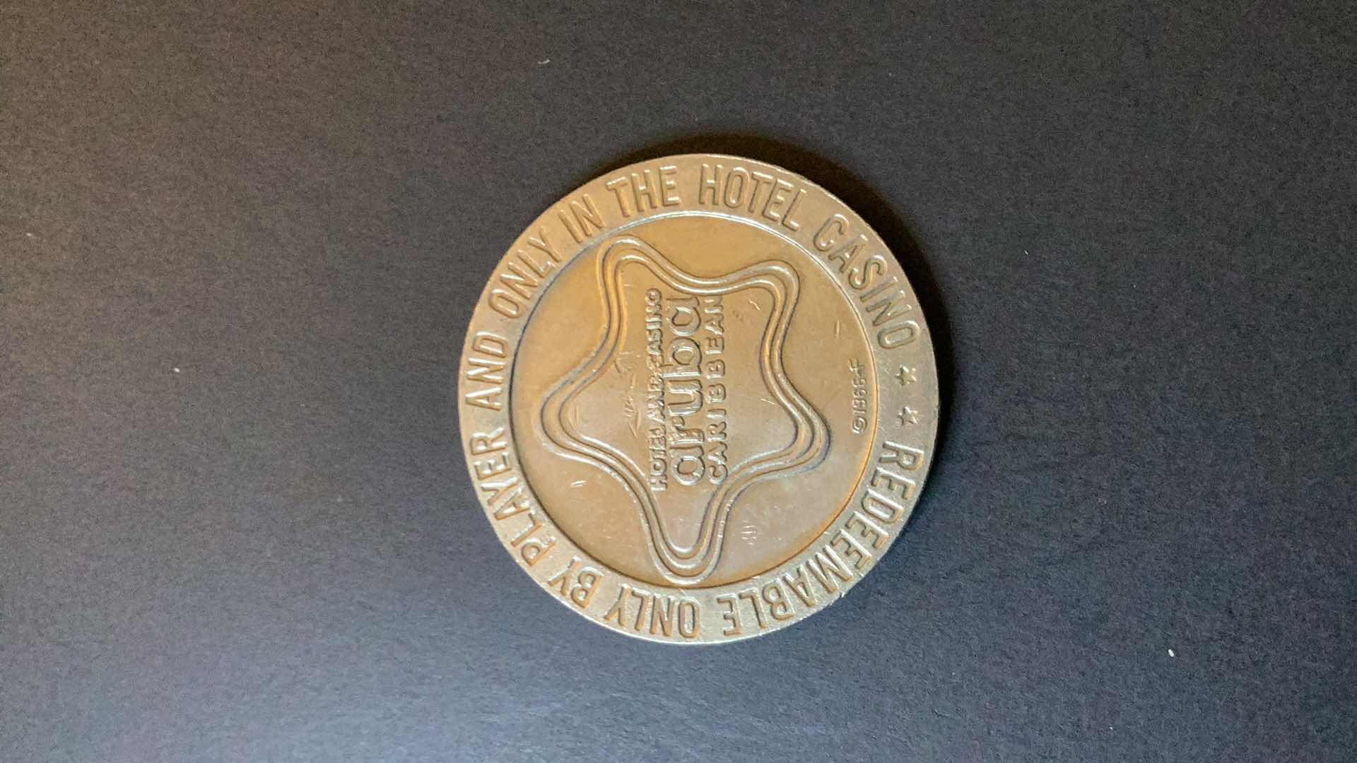 Photo 1 of ARUBA CARIBBEAN ONE DOLLAR GAMING TOKEN