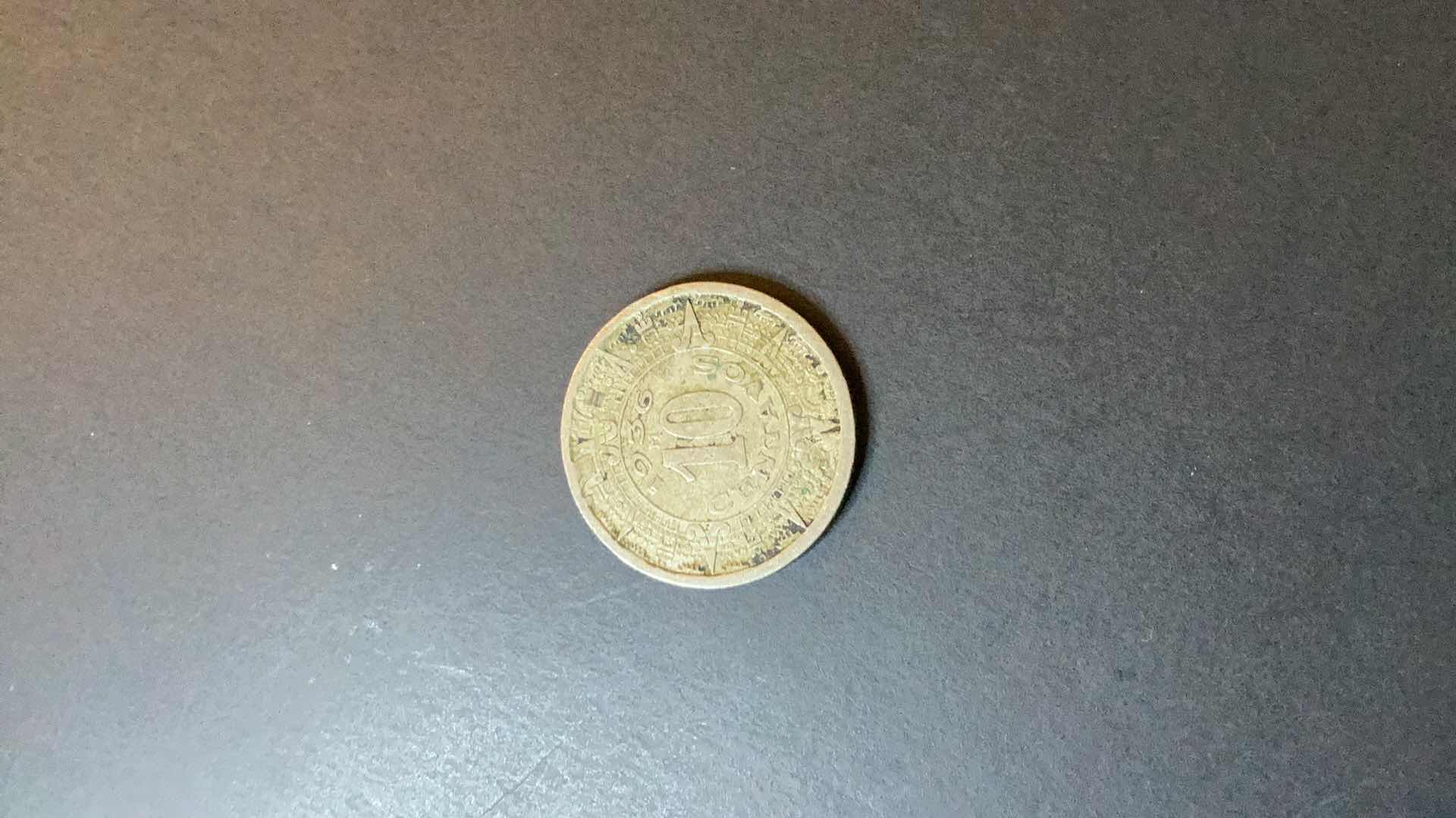 Photo 1 of MEXICO 1936 10 CENTAVOS