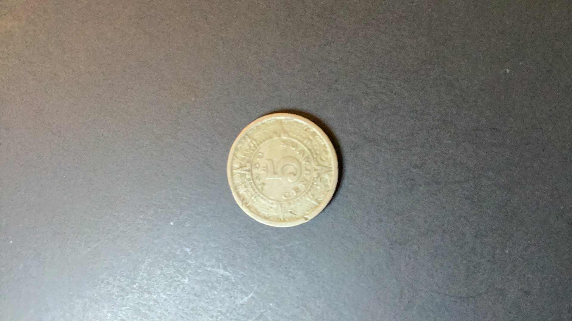 Photo 1 of MEXICO 1940 5 CENTAVOS