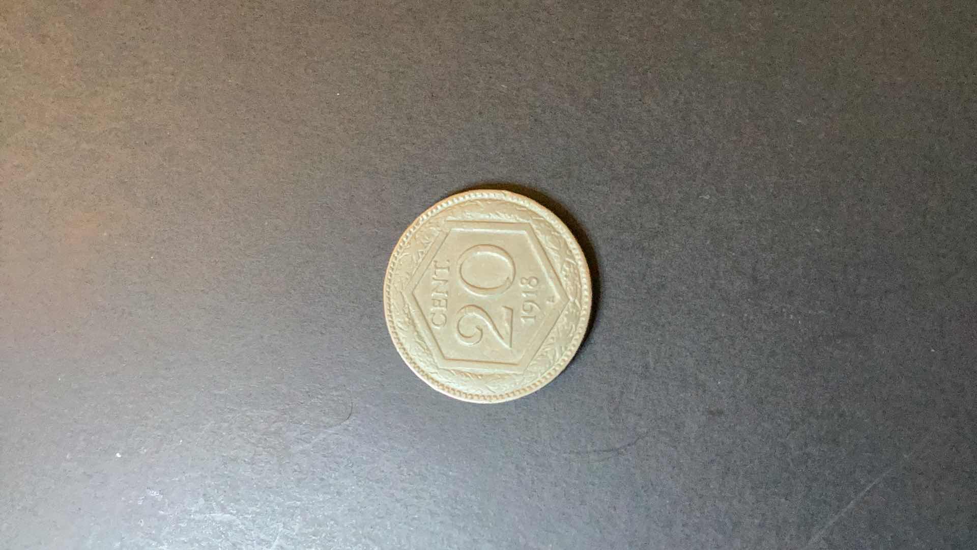 Photo 1 of ITALY 1918 20 CENTESIMI