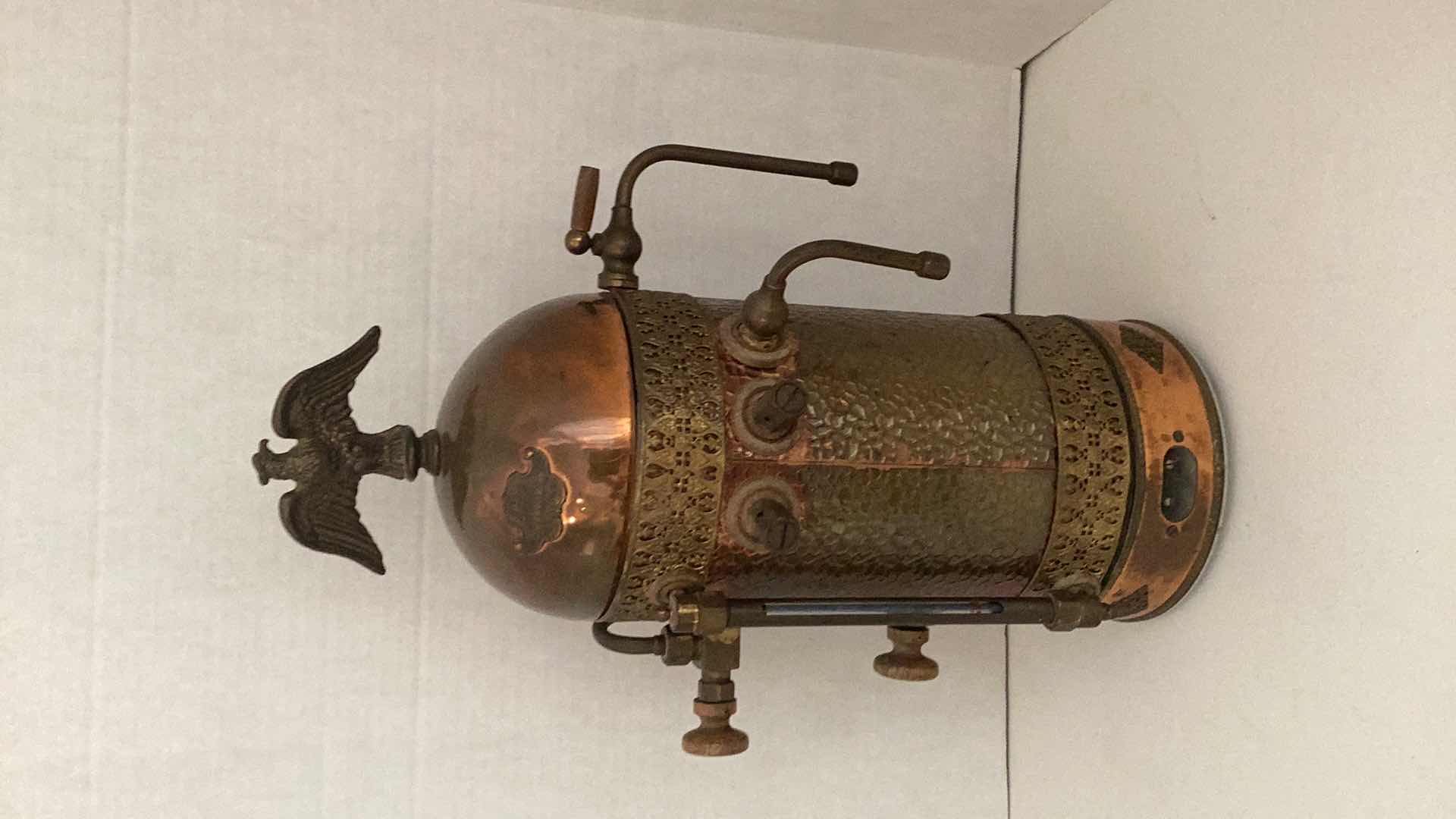 Photo 1 of ANTIQUE CAPPAMORE CAPPUCCINO MACHINE 14” TALL $600