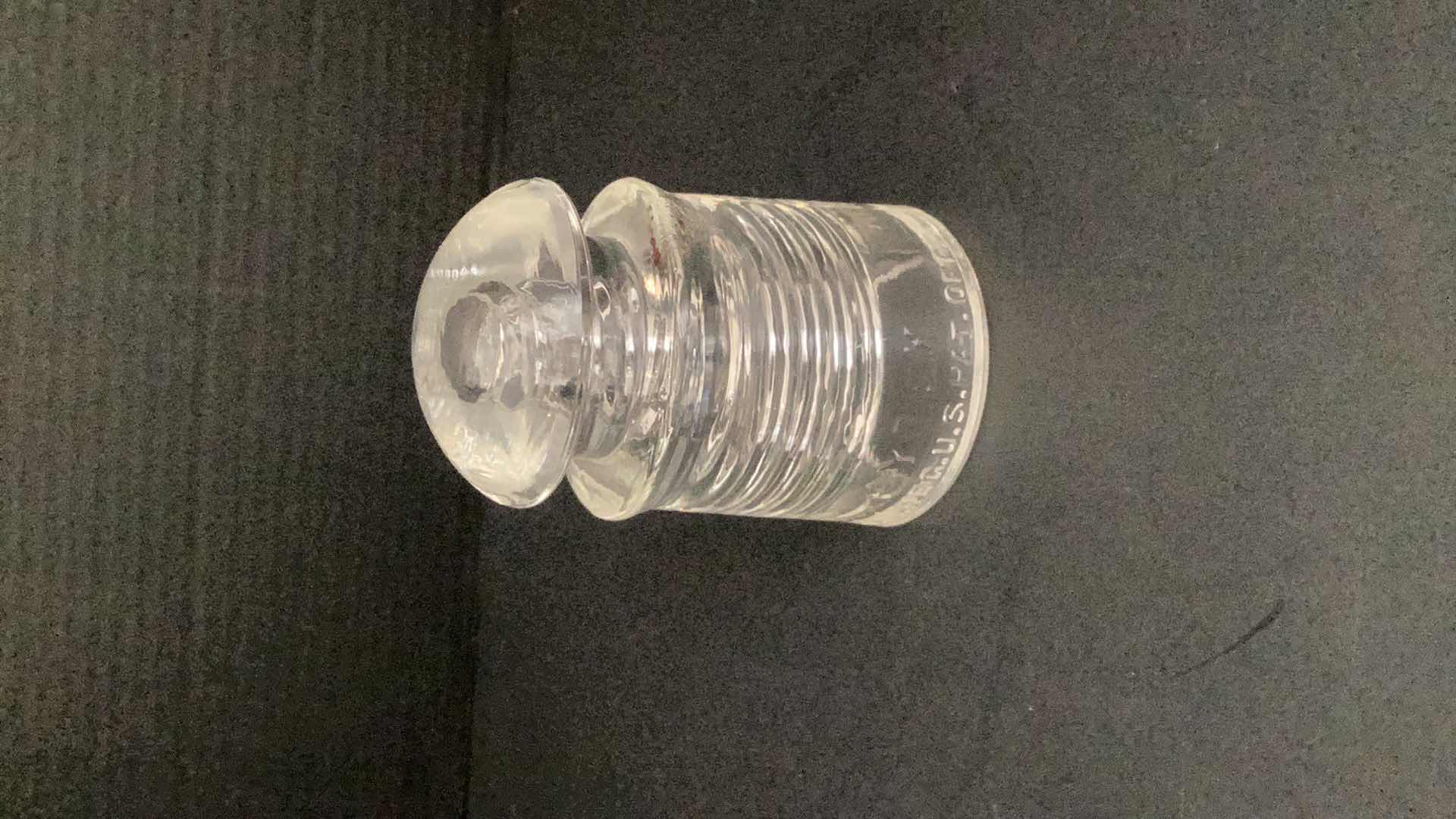 Photo 1 of LOT OF 15 VINTAGE PYREX GLASS INSULATORS