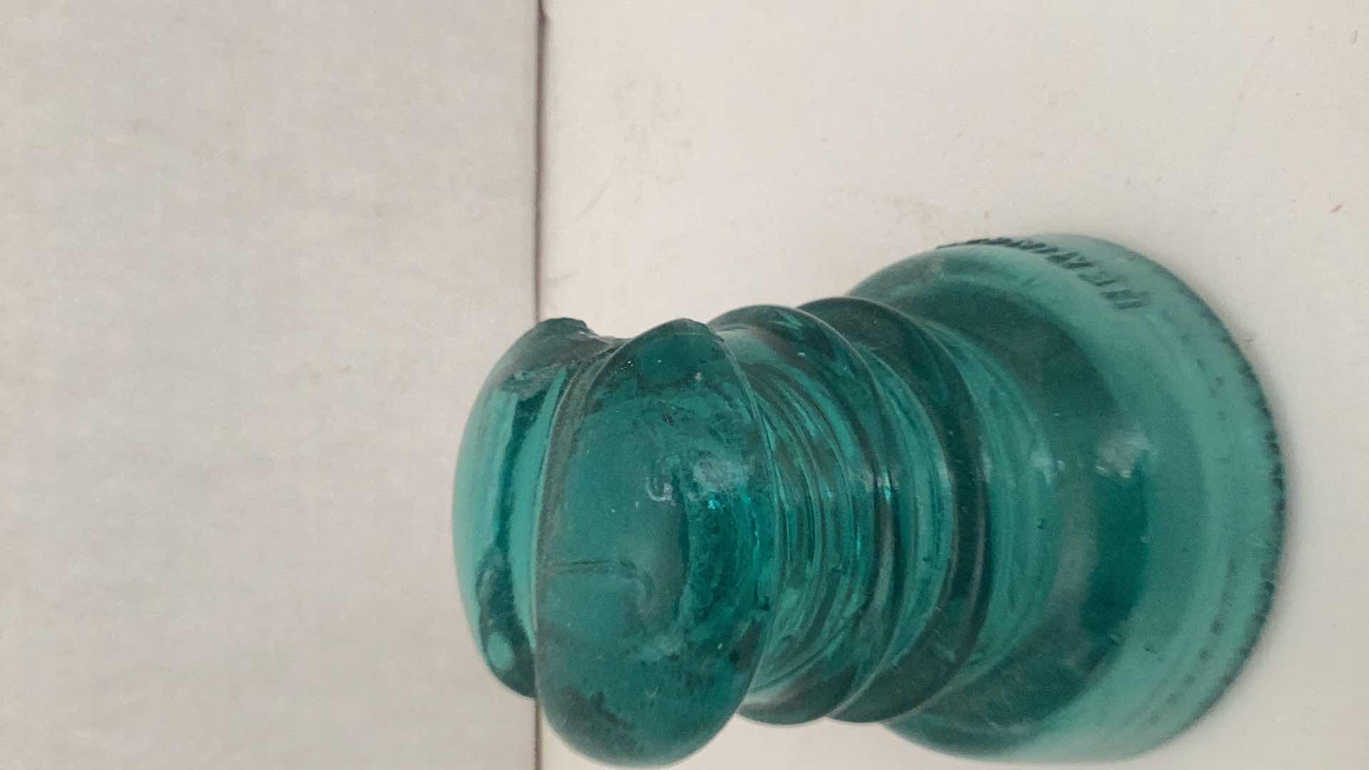Photo 2 of AQUA GREEN STAR GLASS INSULATOR