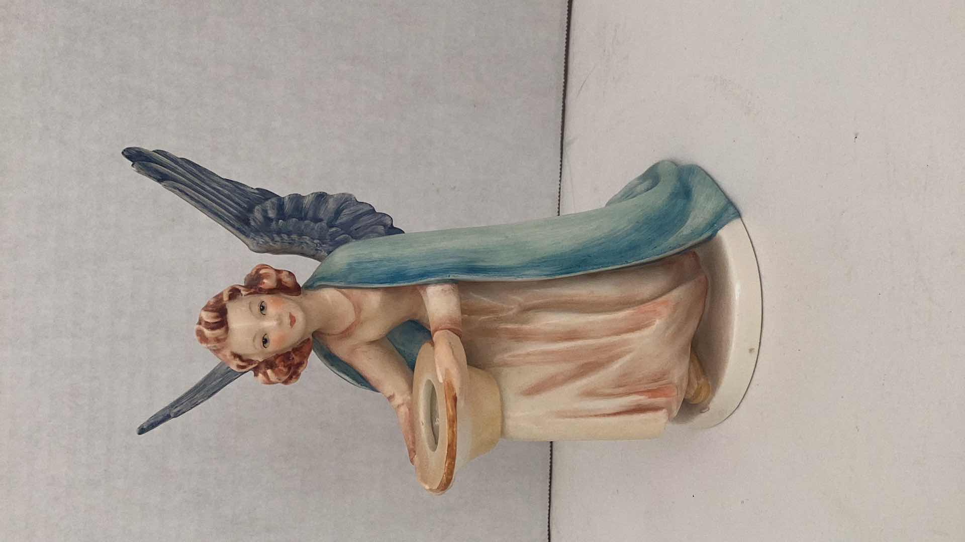 Photo 1 of “SACRAFT” W. GOEBEL ANGEL STATUE 8” TALL