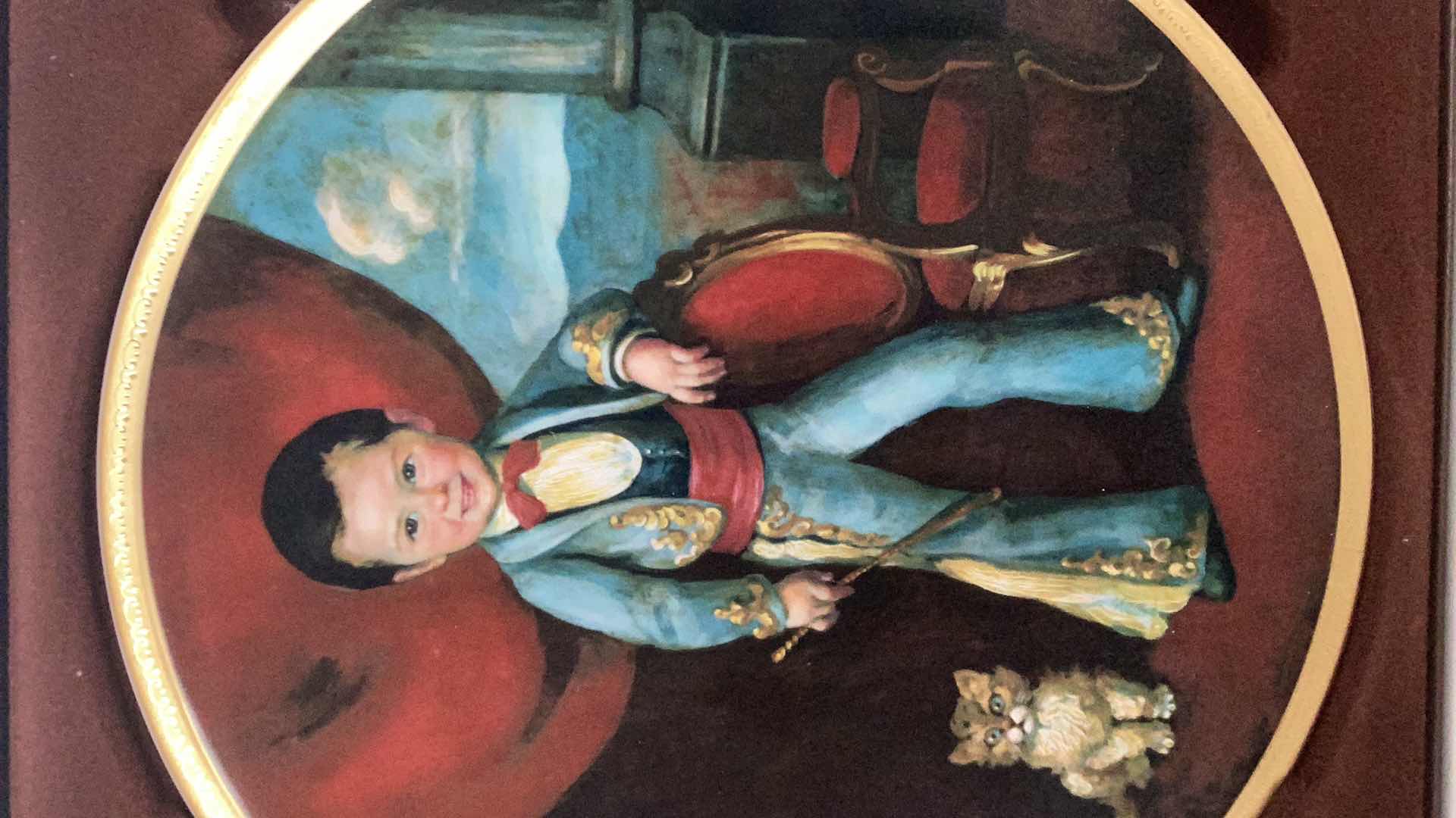 Photo 1 of COLLECTORS PICKARD PORCELAIN PLATE, CHILDREN OF MEXICO, LIMITED EDITION, NUMBERED