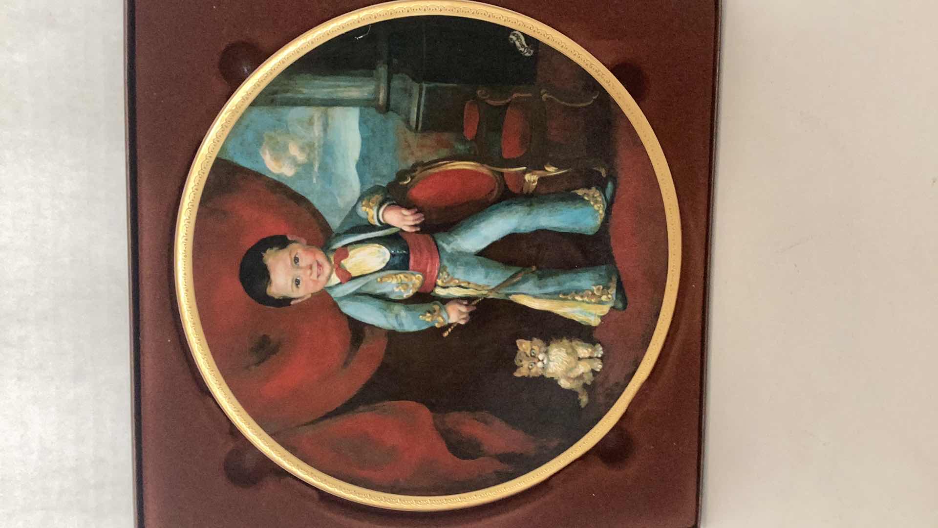 Photo 1 of COLLECTORS PICKARD PORCELAIN PLATE, CHILDREN OF MEXICO, LIMITED EDITION, NUMBERED