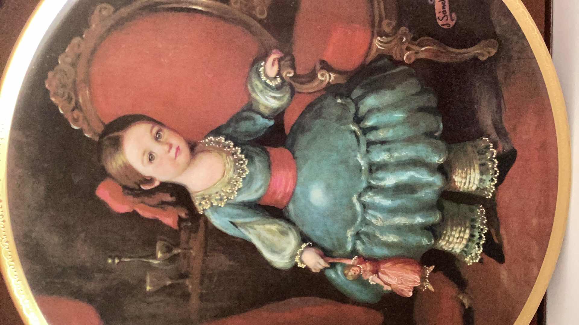 Photo 1 of COLLECTORS PICKARD PORCELAIN PLATE, CHILDREN OF MEXICO, LIMITED EDITION, NUMBERED