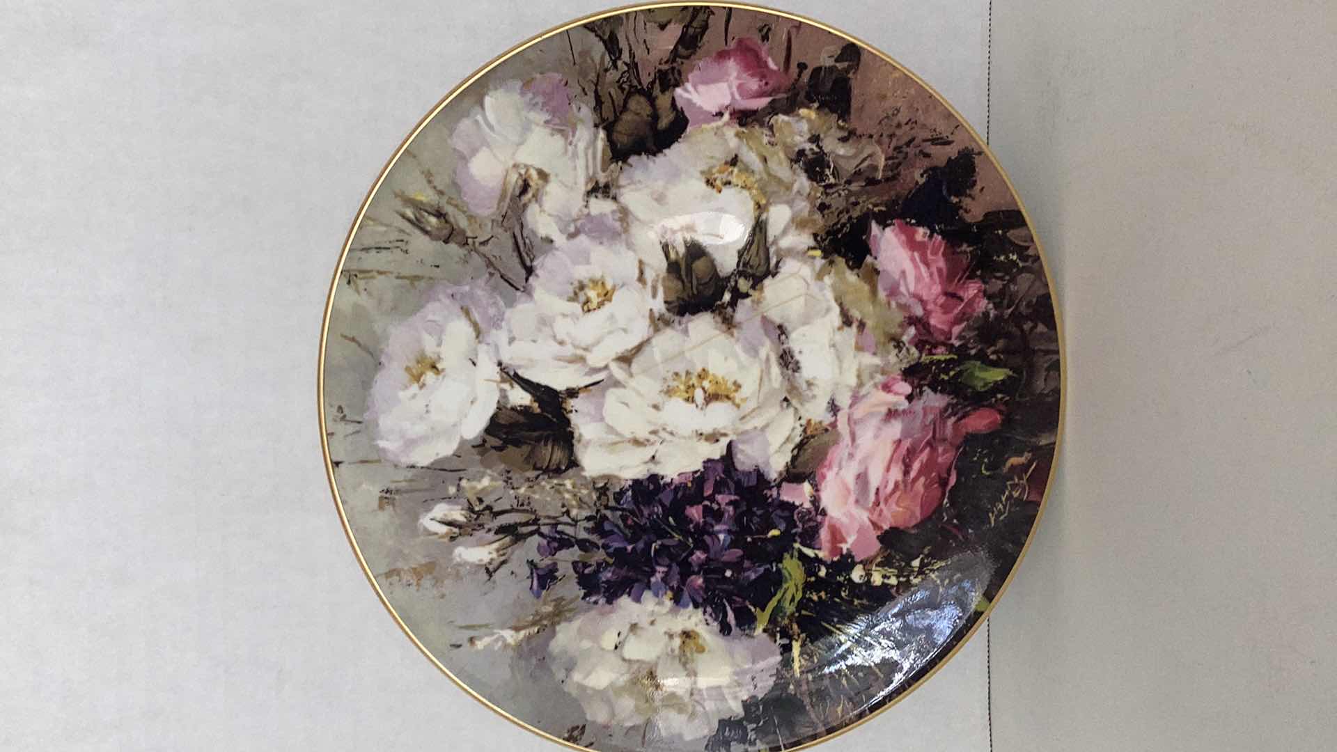 Photo 1 of FROM THE POETS GARDEN PLATE HAHN VIDAL