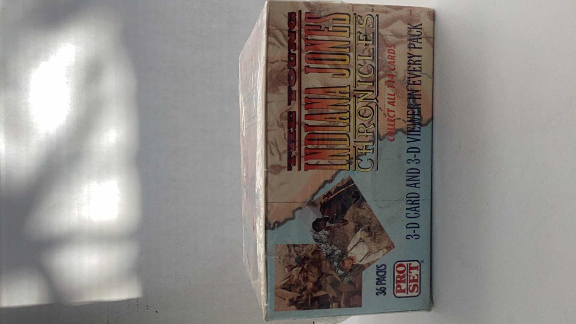 Photo 1 of 1992 THE YOUNG INDIANA JONES CHRONICLES CARD SET SEALED