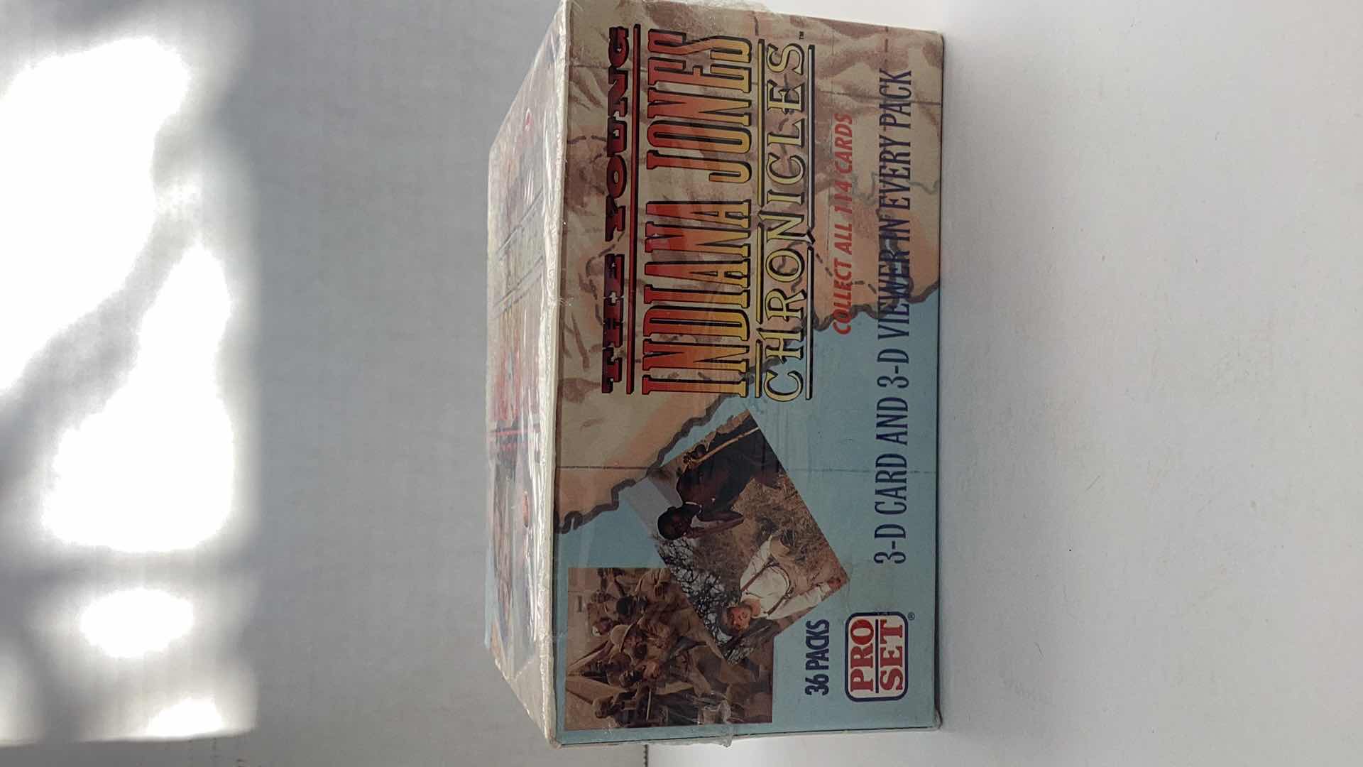 Photo 1 of 1992 THE YOUNG INDIANA JONES CHRONICLES CARD SET SEALED