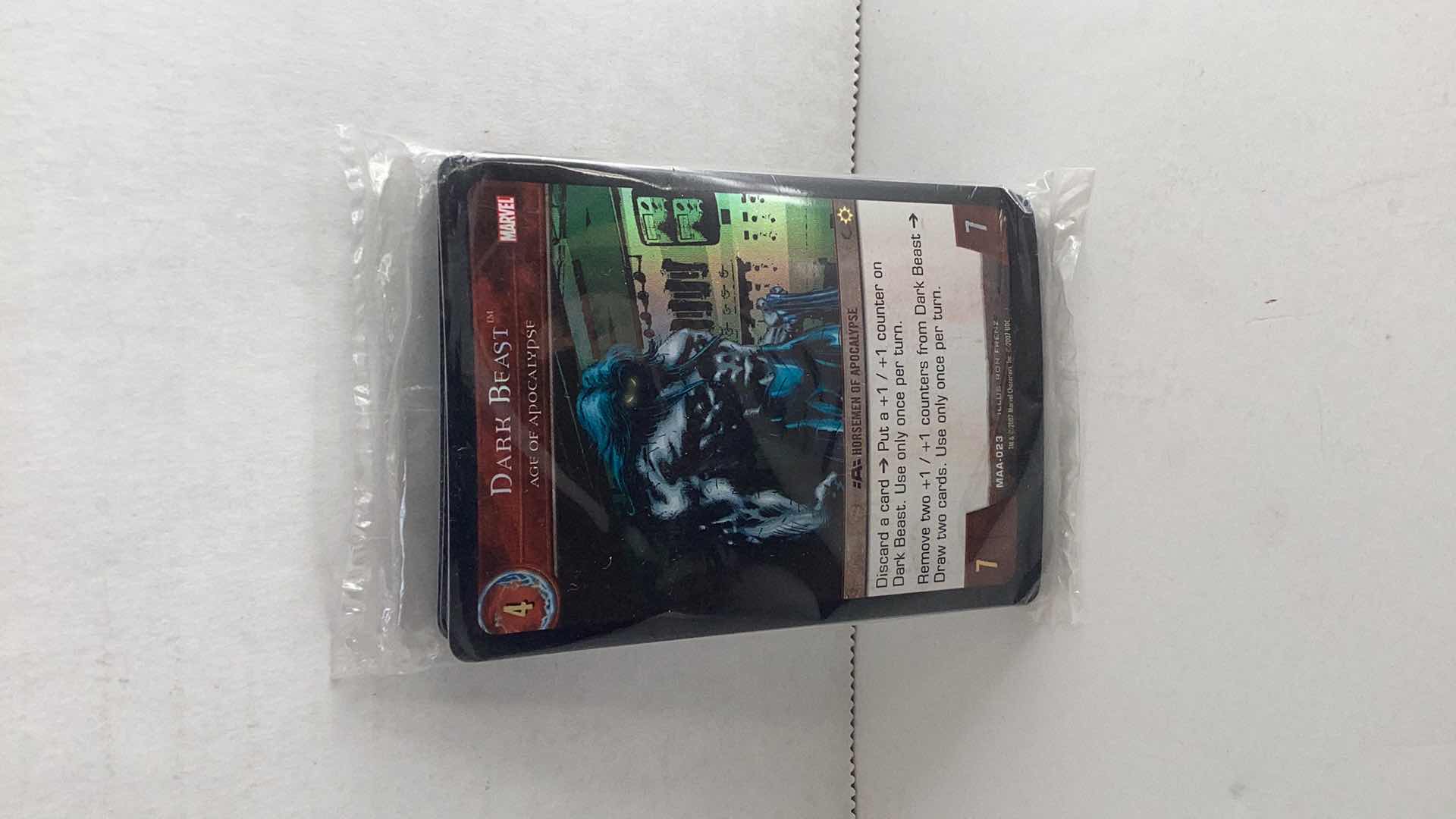 Photo 1 of SET OF 25 2007 SEALED MARVEL DARK BEAST UPPER DECK CARDS