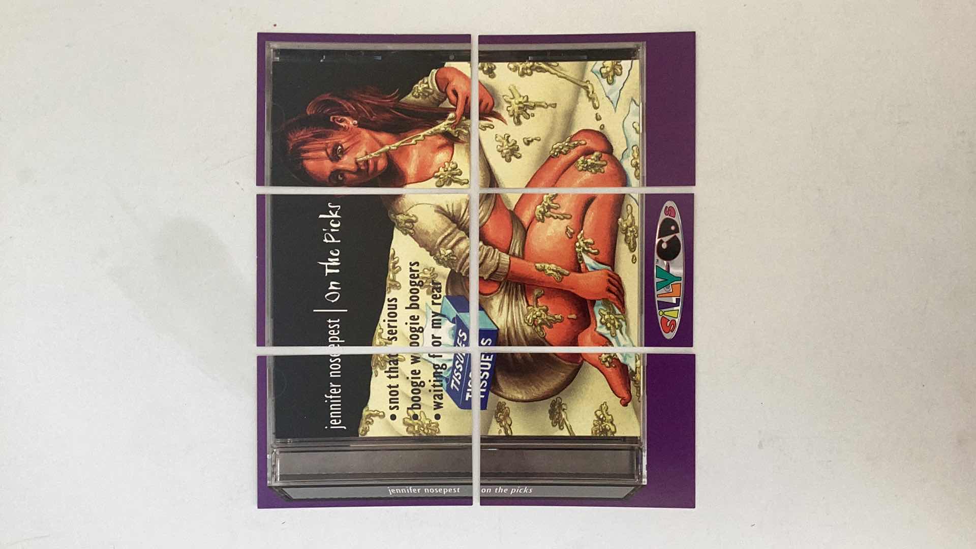 Photo 1 of SILLY CDS 2001 JENNIFER NOSEPEST ON THE PICKS PUZZLE COMPLETE