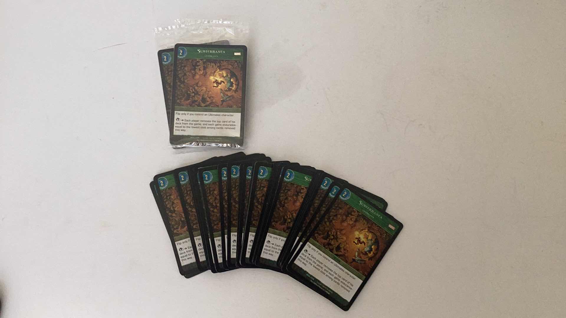 Photo 1 of SET OF 65 UPPDER DECK 2008 MARVEL SUBTERRANEA CARDS