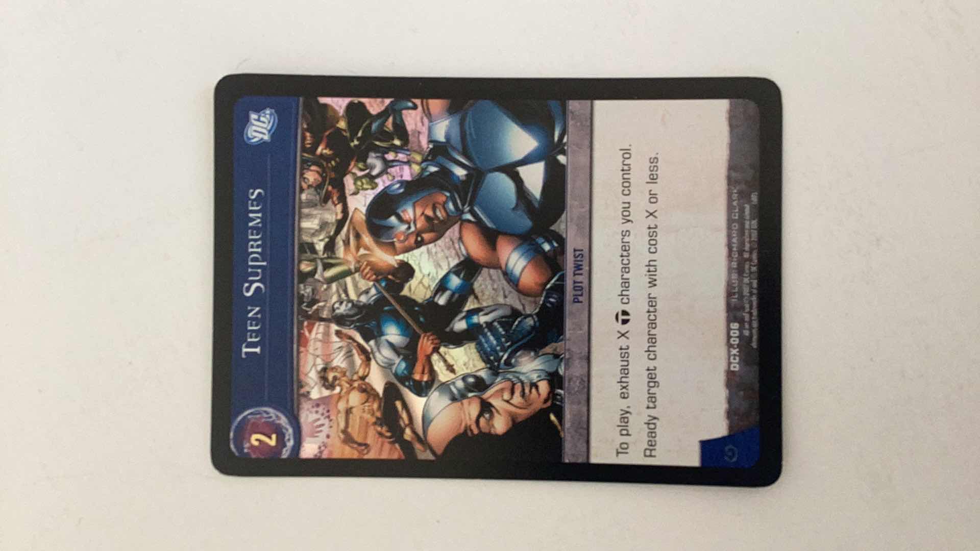 Photo 1 of SET OF 20 UPPER DECK 2007 DC TEEN SUPREMES CARDS