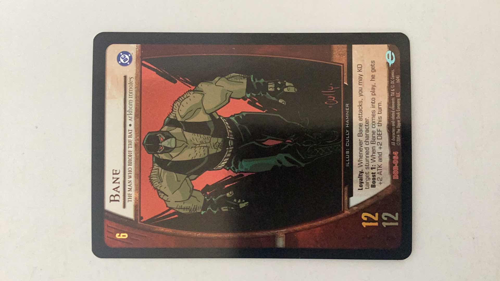 Photo 1 of SET OF 9 UPPER DECK 2004 DC BANE CARDS