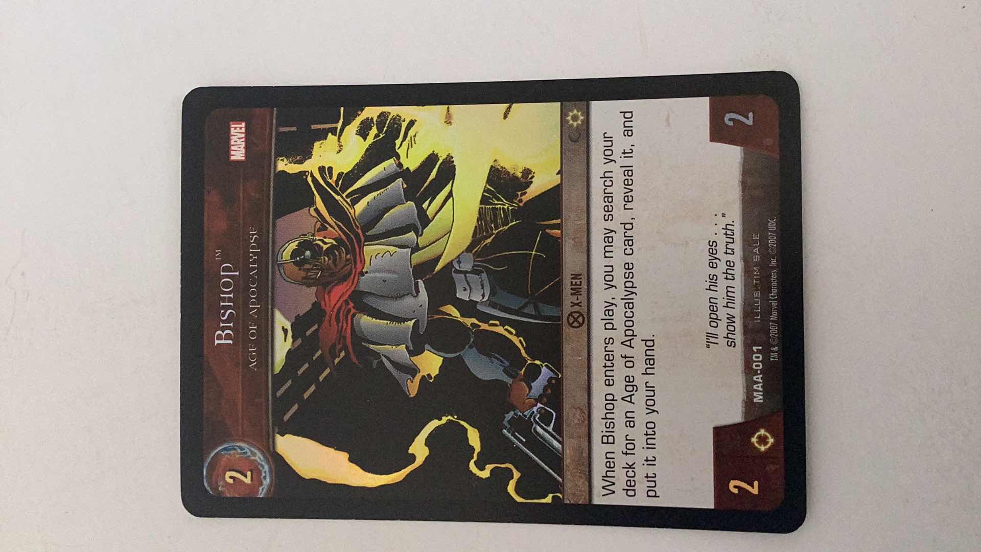 Photo 1 of SET OF 66 UPPER DECK 2007 MARVEL BISHOP CARDS