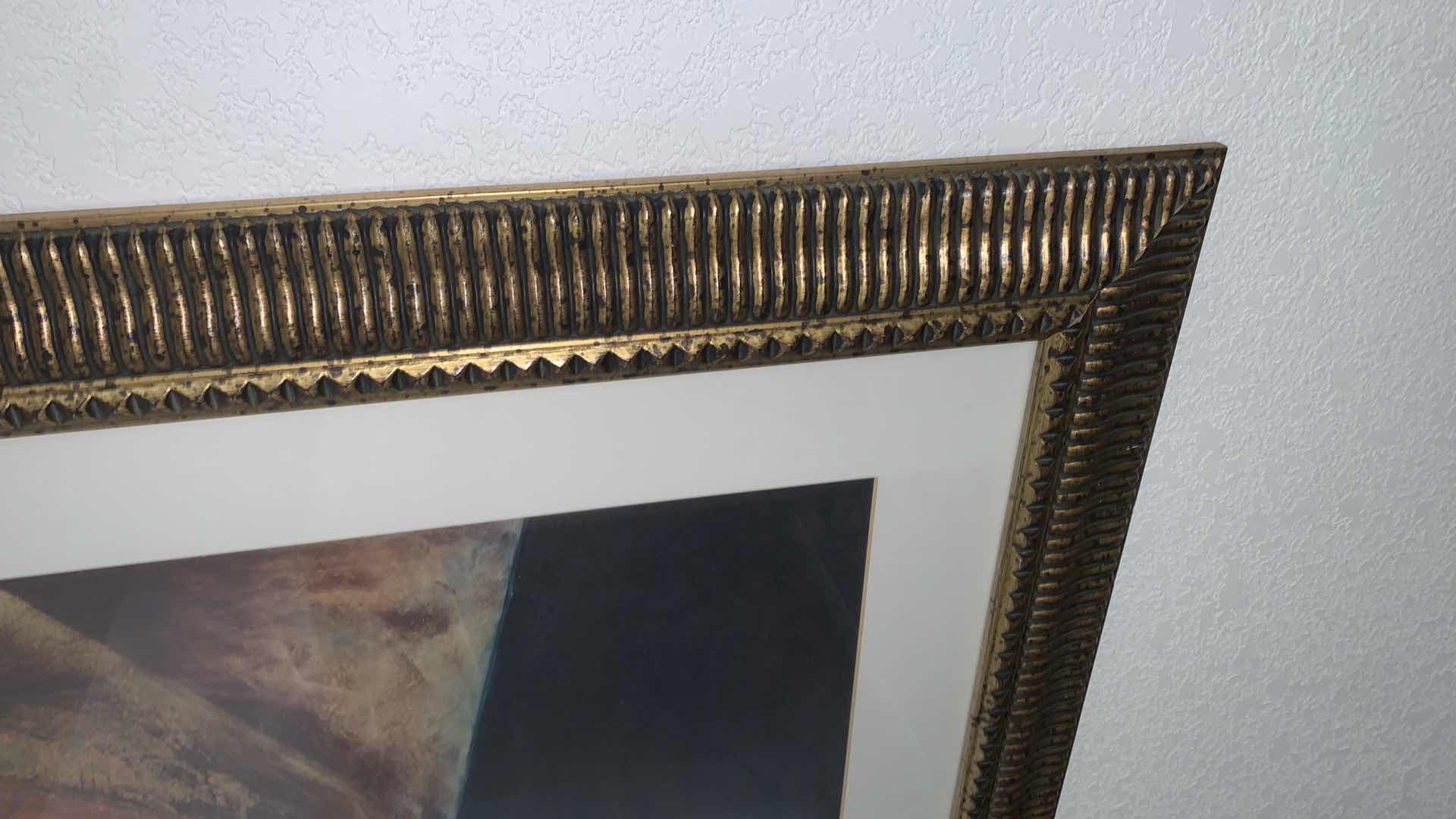 Photo 1 of FRAMED ARTWORK ABSTRACT 33” x 41”