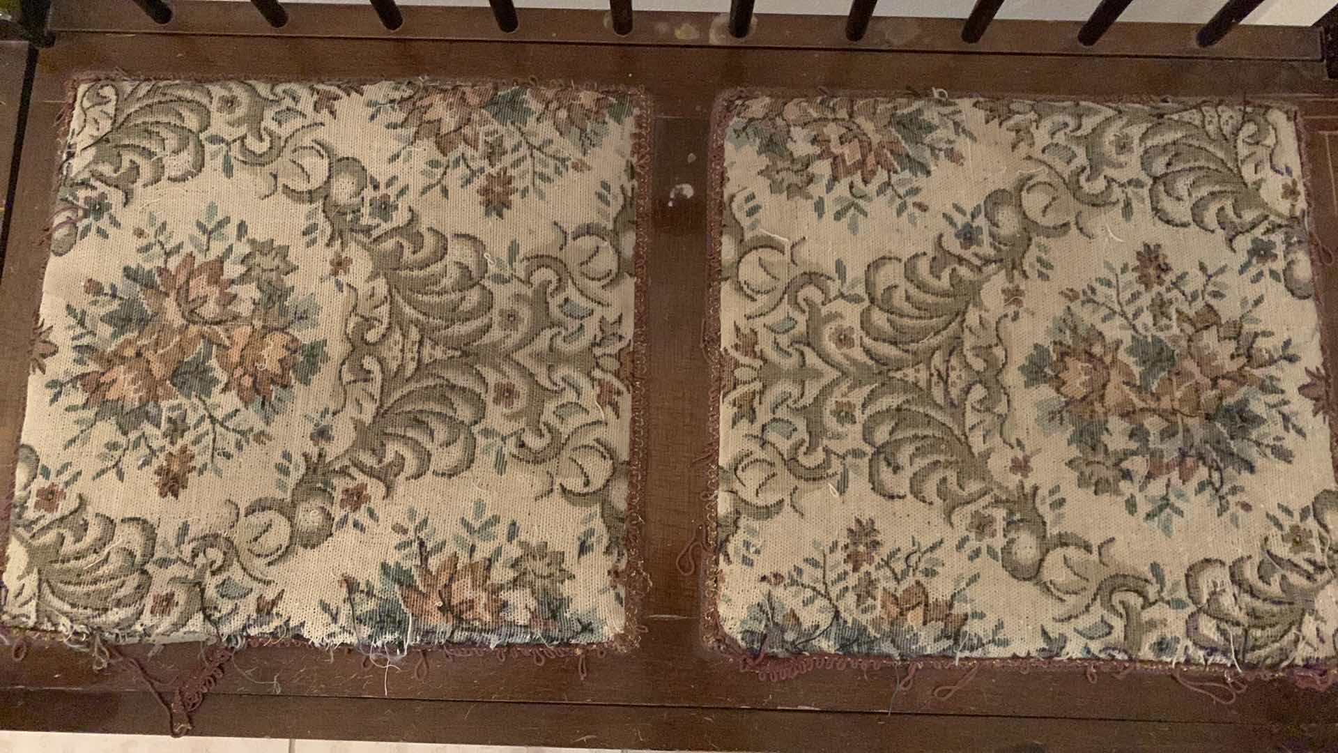 Photo 1 of ANTIQUE LOVESEAT BENCH 38” x 20” x 35”