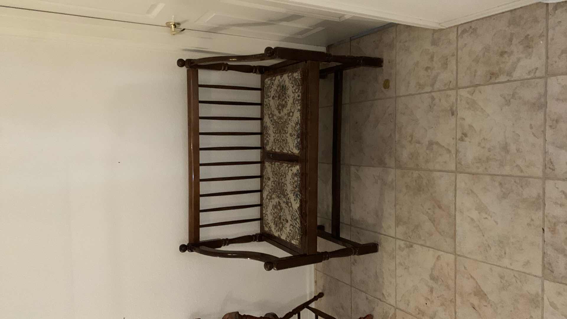 Photo 1 of ANTIQUE LOVESEAT BENCH 38” x 20” x 35”