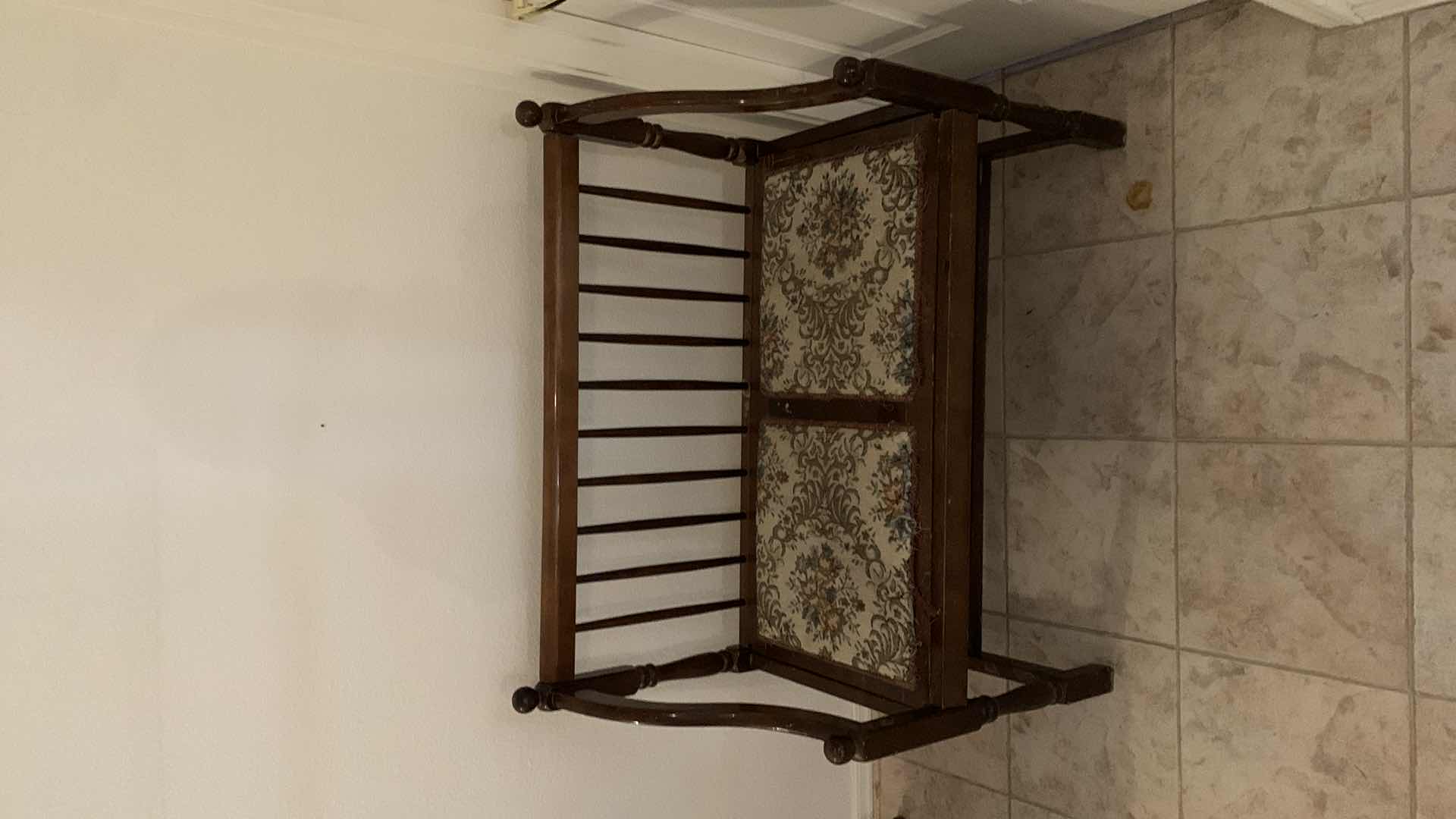 Photo 1 of ANTIQUE LOVESEAT BENCH 38” x 20” x 35”