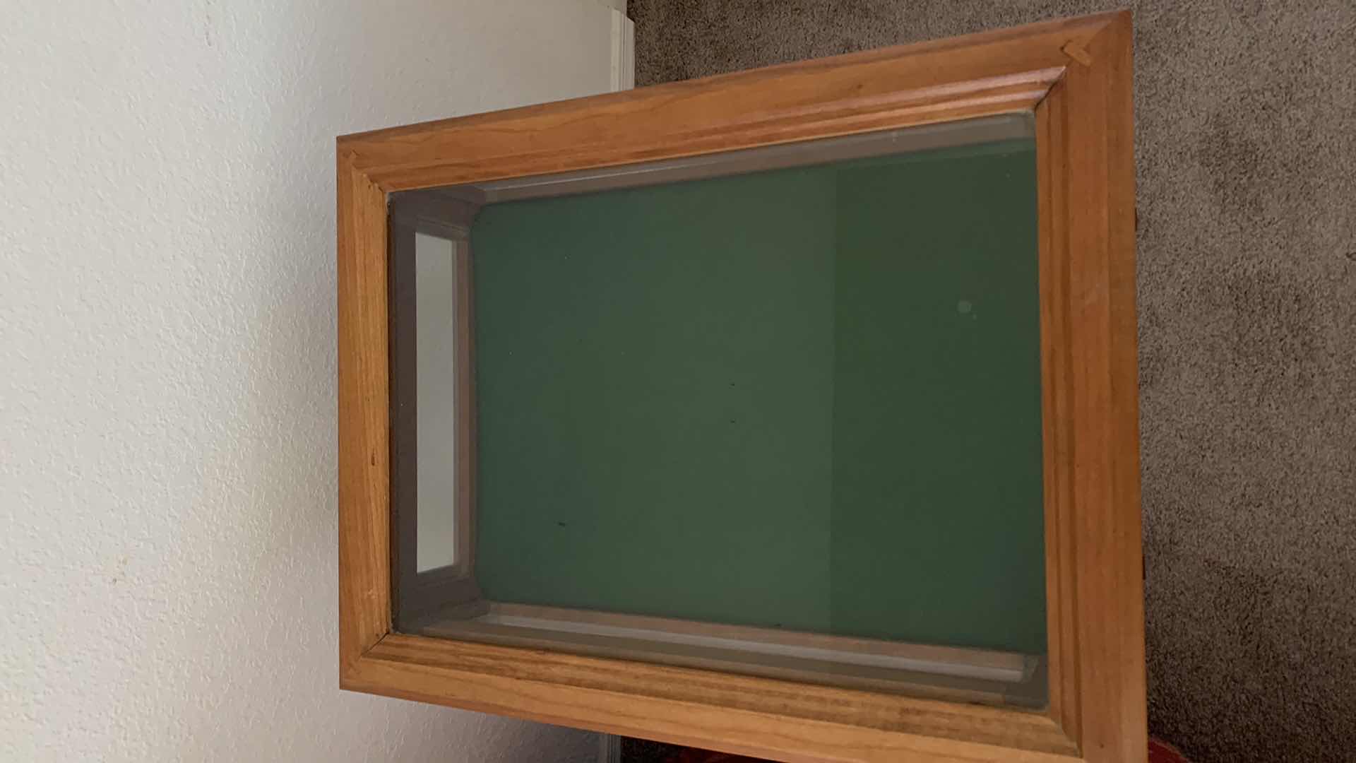 Photo 1 of ANTIQUE WOOD DISPLAY/CONSOLE TABLE 24” x 18” x H29”