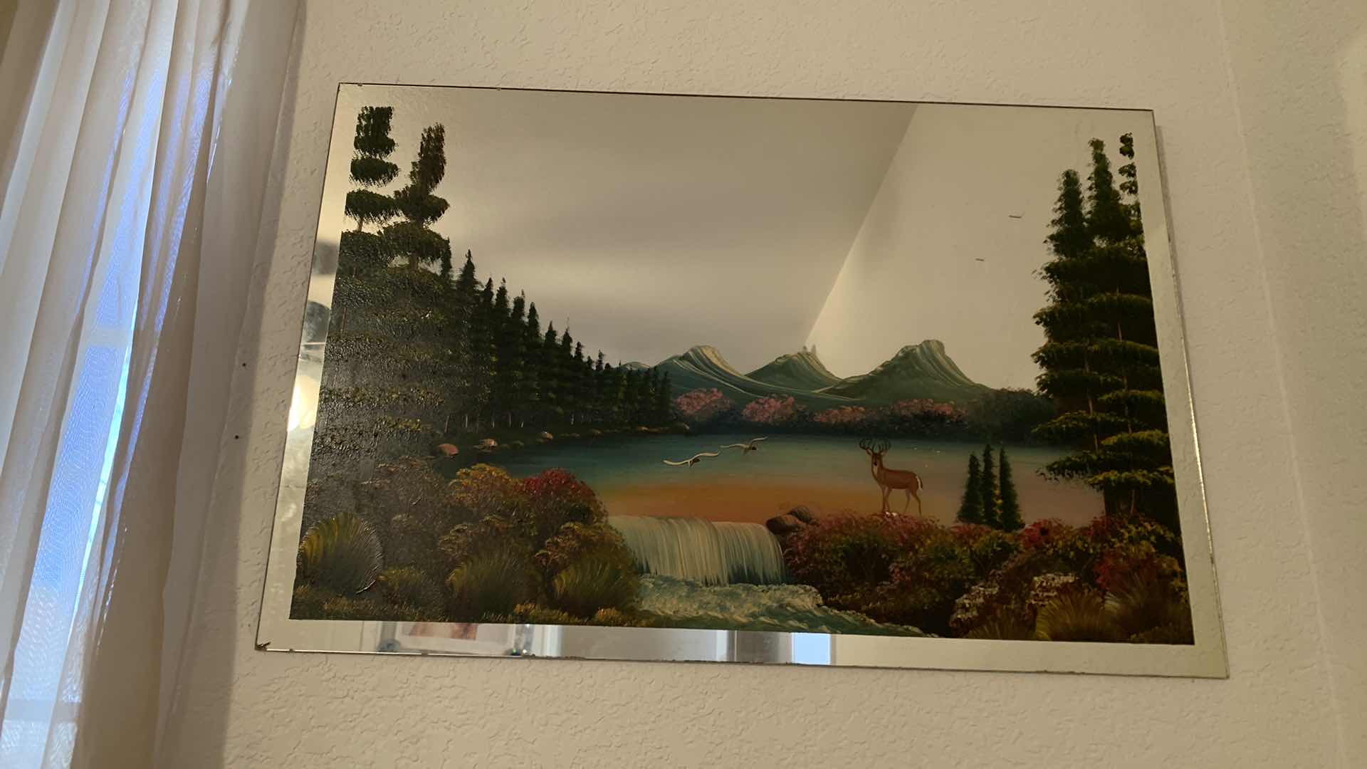 Photo 2 of ARTWORK PAINTED GLASS, 24” x 16”