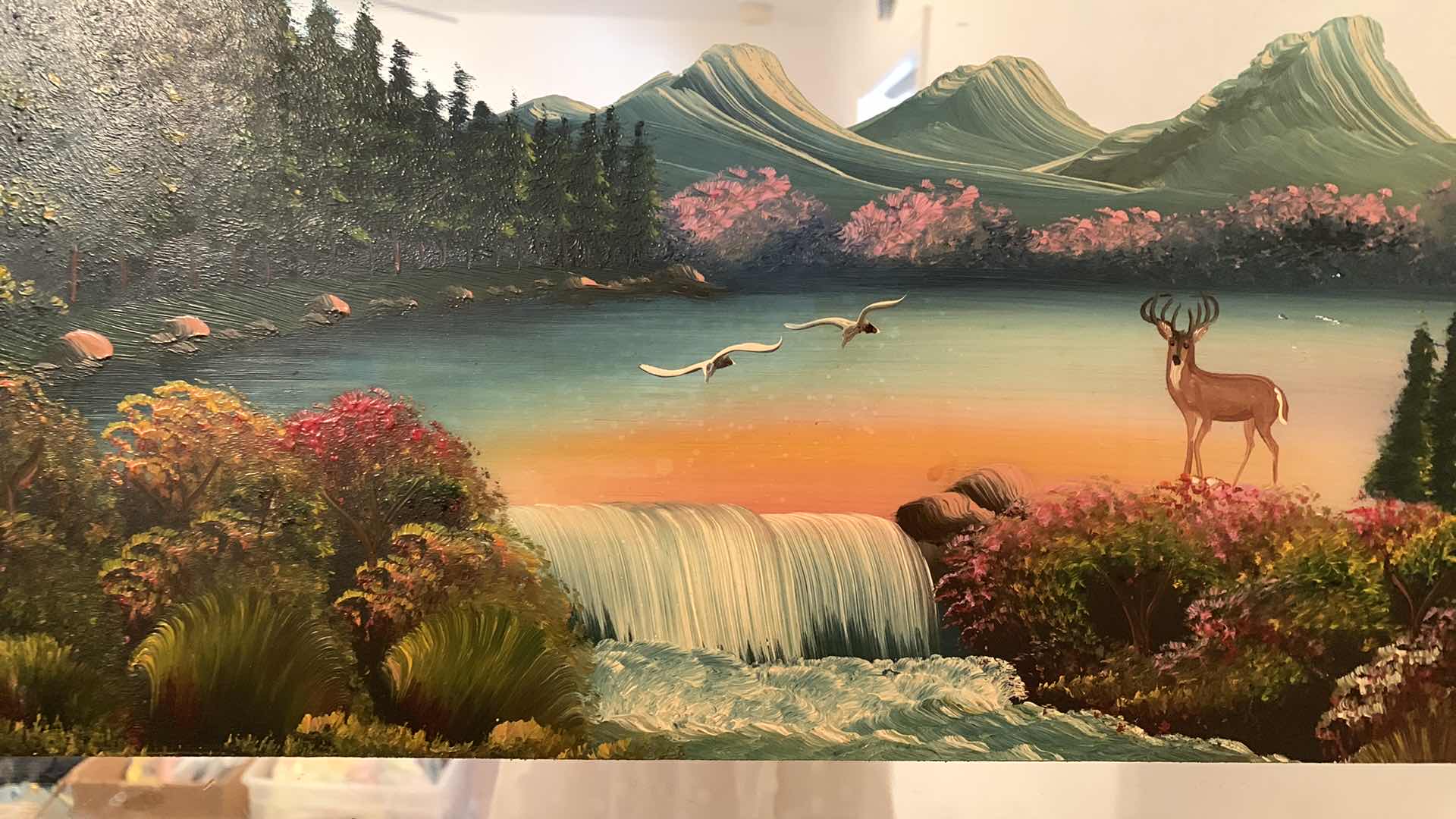 Photo 3 of ARTWORK PAINTED GLASS, 24” x 16”