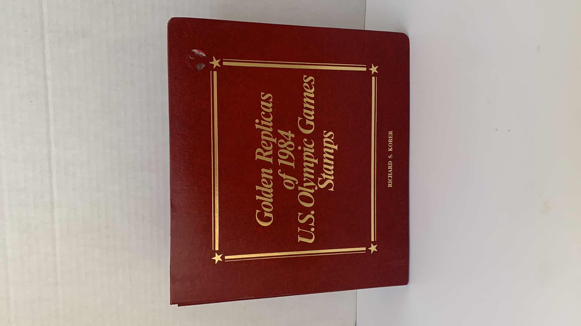 Photo 1 of GOLDEN REPLICAS OF 1984 US OLYMPIC GAMES STAMPS