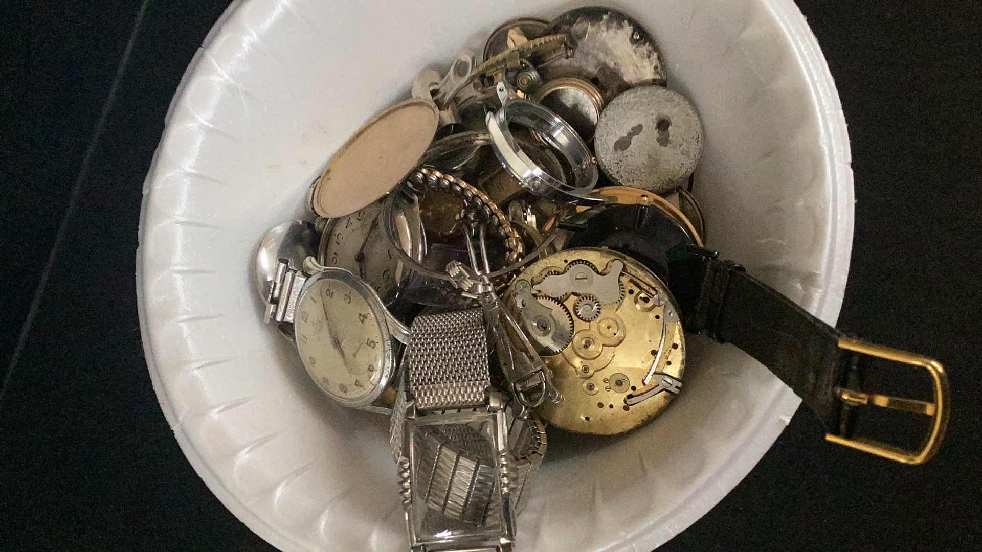 Photo 1 of ASSORTED WATCH PARTS