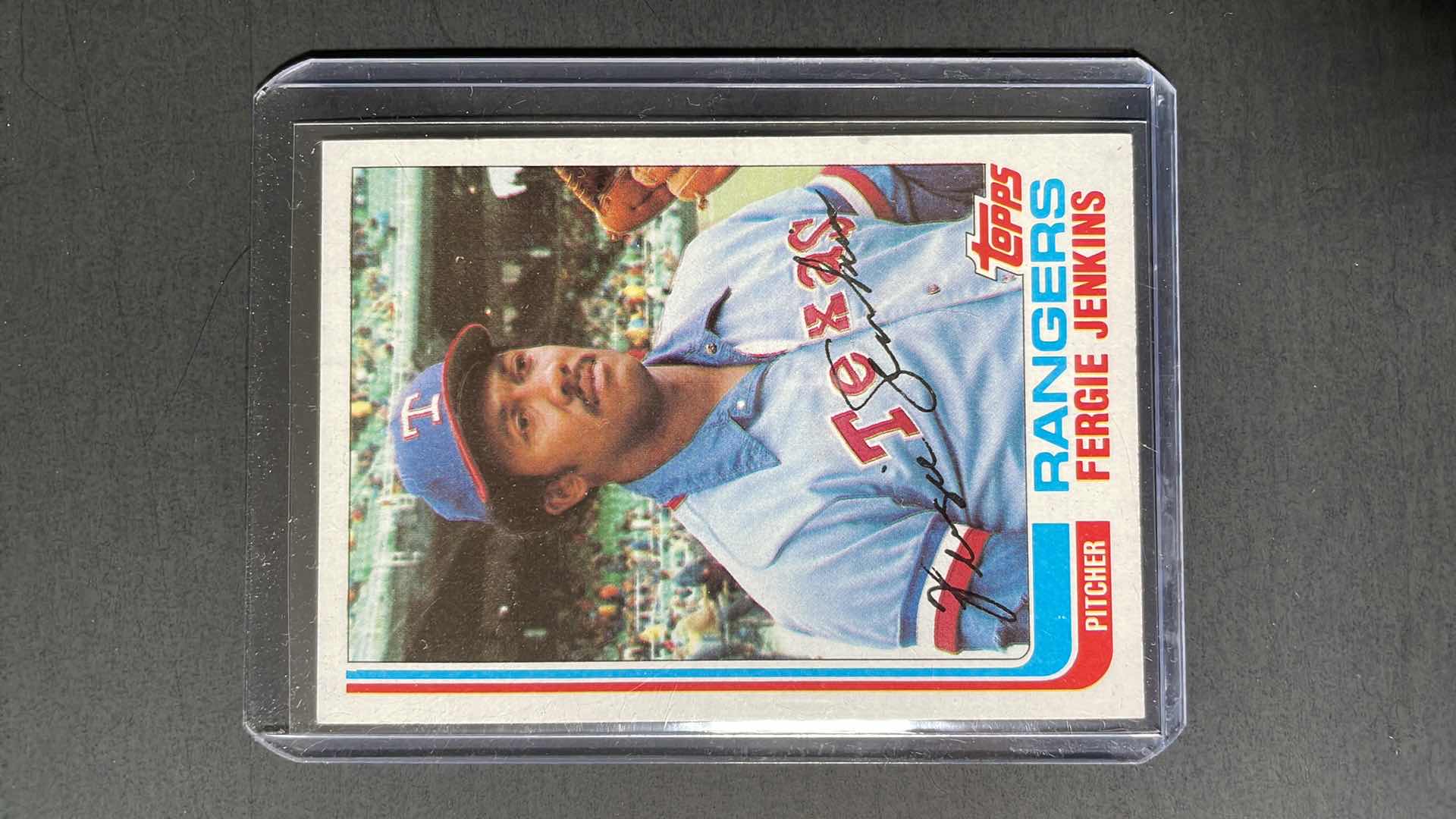 Photo 1 of 1982 TOPPS FERGIE JENKINS