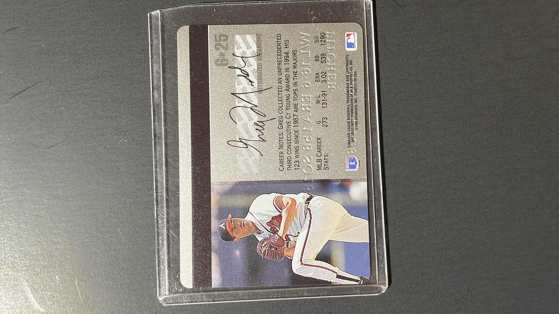 Photo 1 of 1995 DUNROSS GREG MADDUX STUDIO PLATINUM