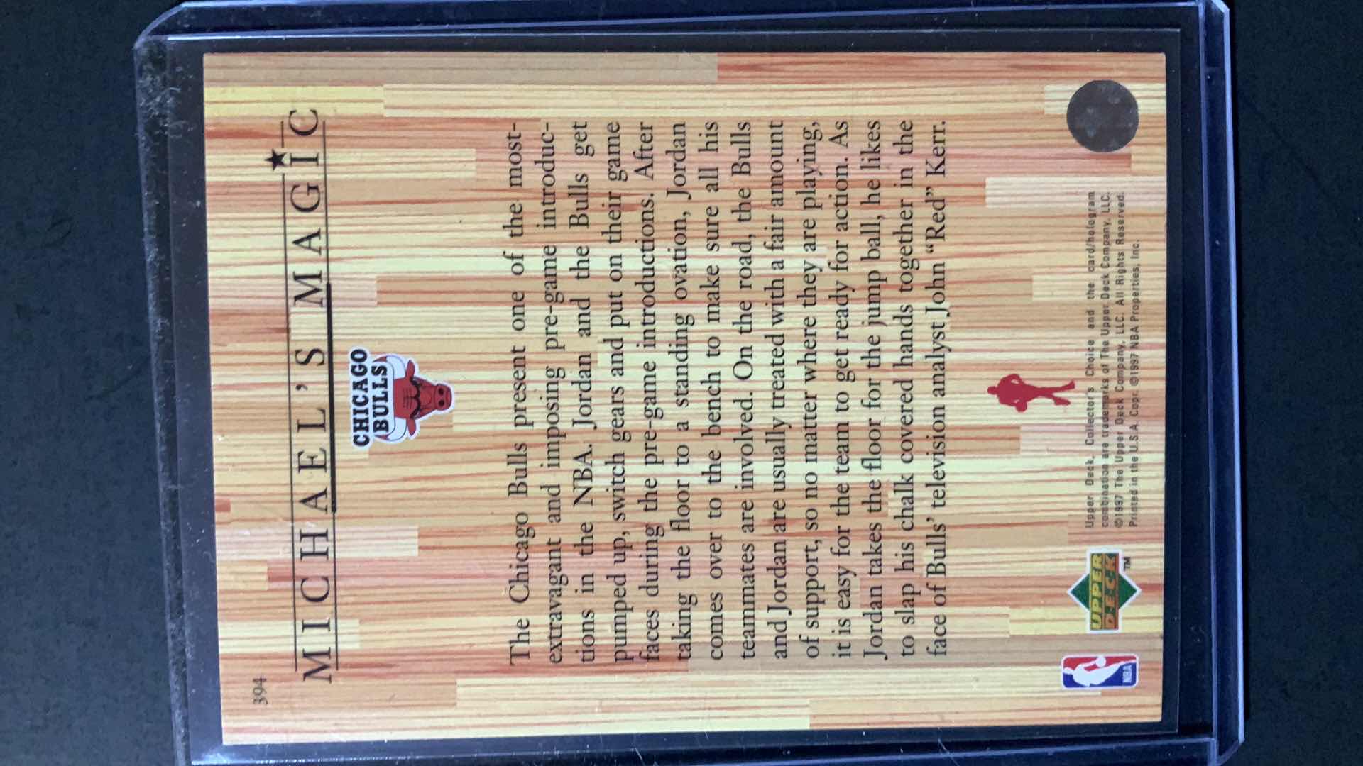 Photo 1 of 1996 UPPER DECK MICHAEL JORDAN