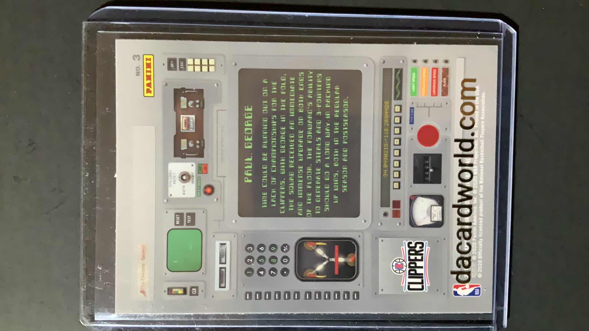 Photo 1 of 2020 PANINI PAUL GEORGE