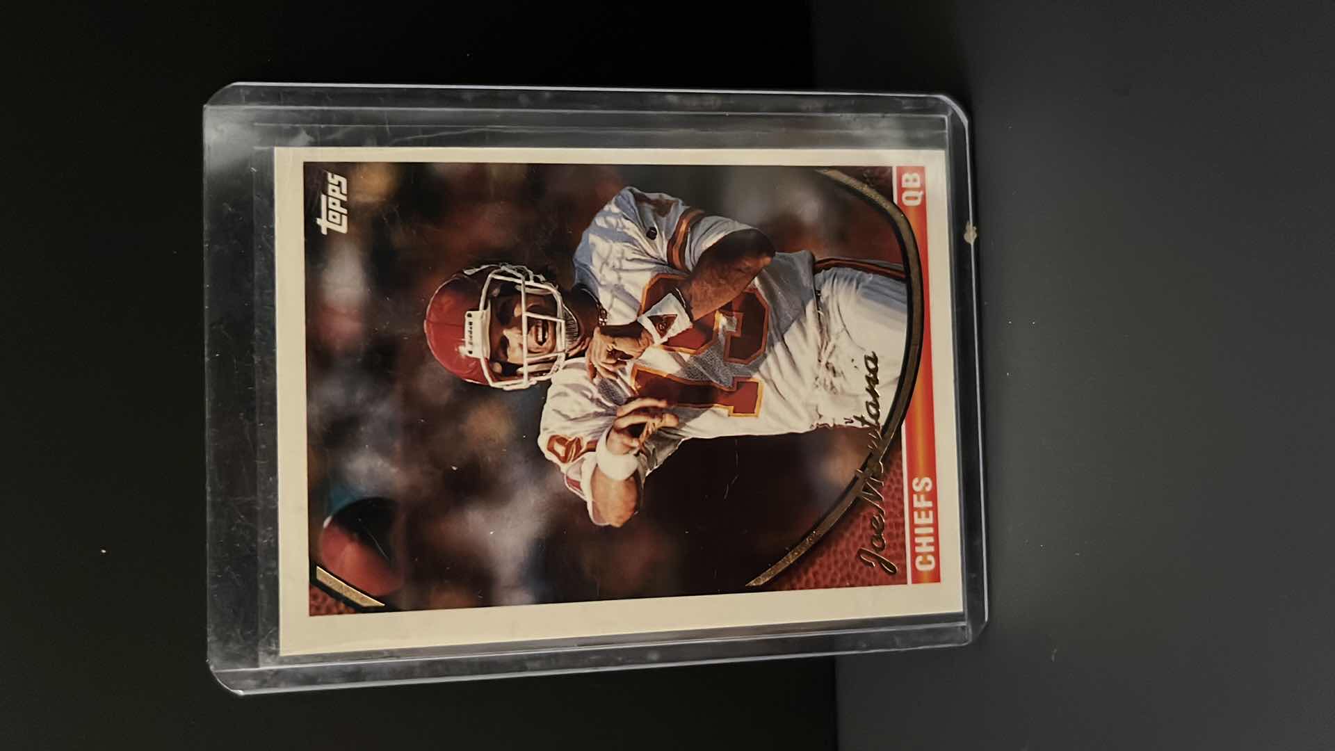 Photo 1 of 1994 TOPPS JOE MONTANA KANSAS CITY CHIEFS #520