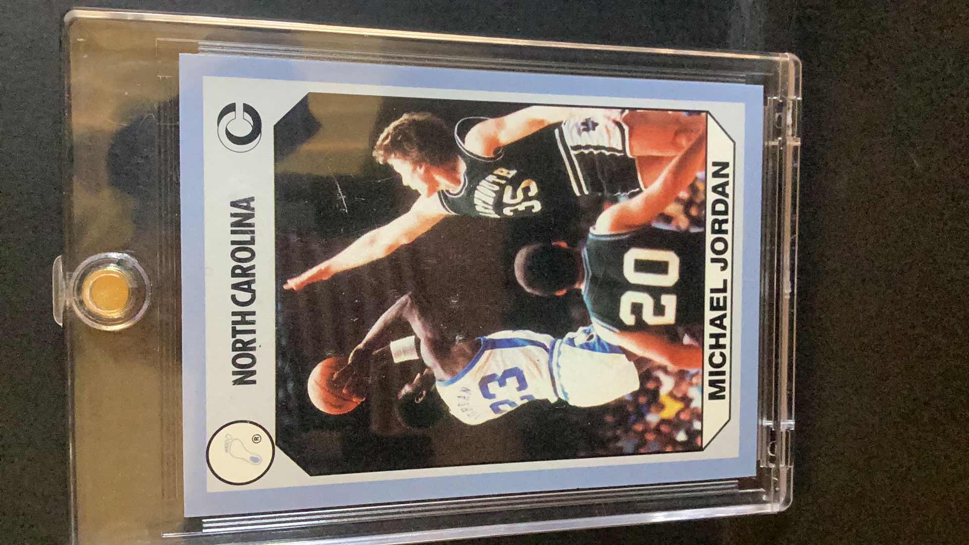 Photo 1 of 1990 MICHAEL JORDAN ROOKIE COLLEGIATE COLLECTION #61