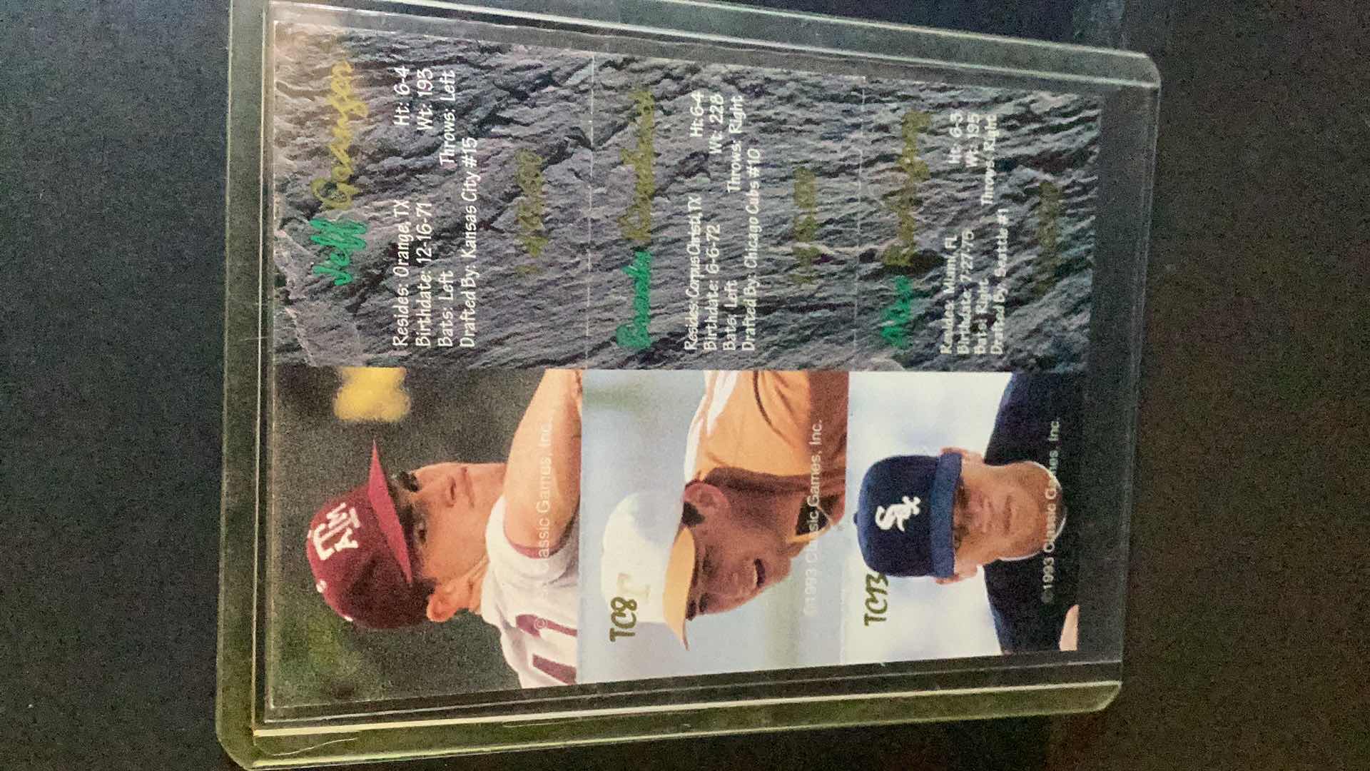 Photo 1 of 1993 ALEX RODRIGUEZ ROOKIE CLASSIC CARD