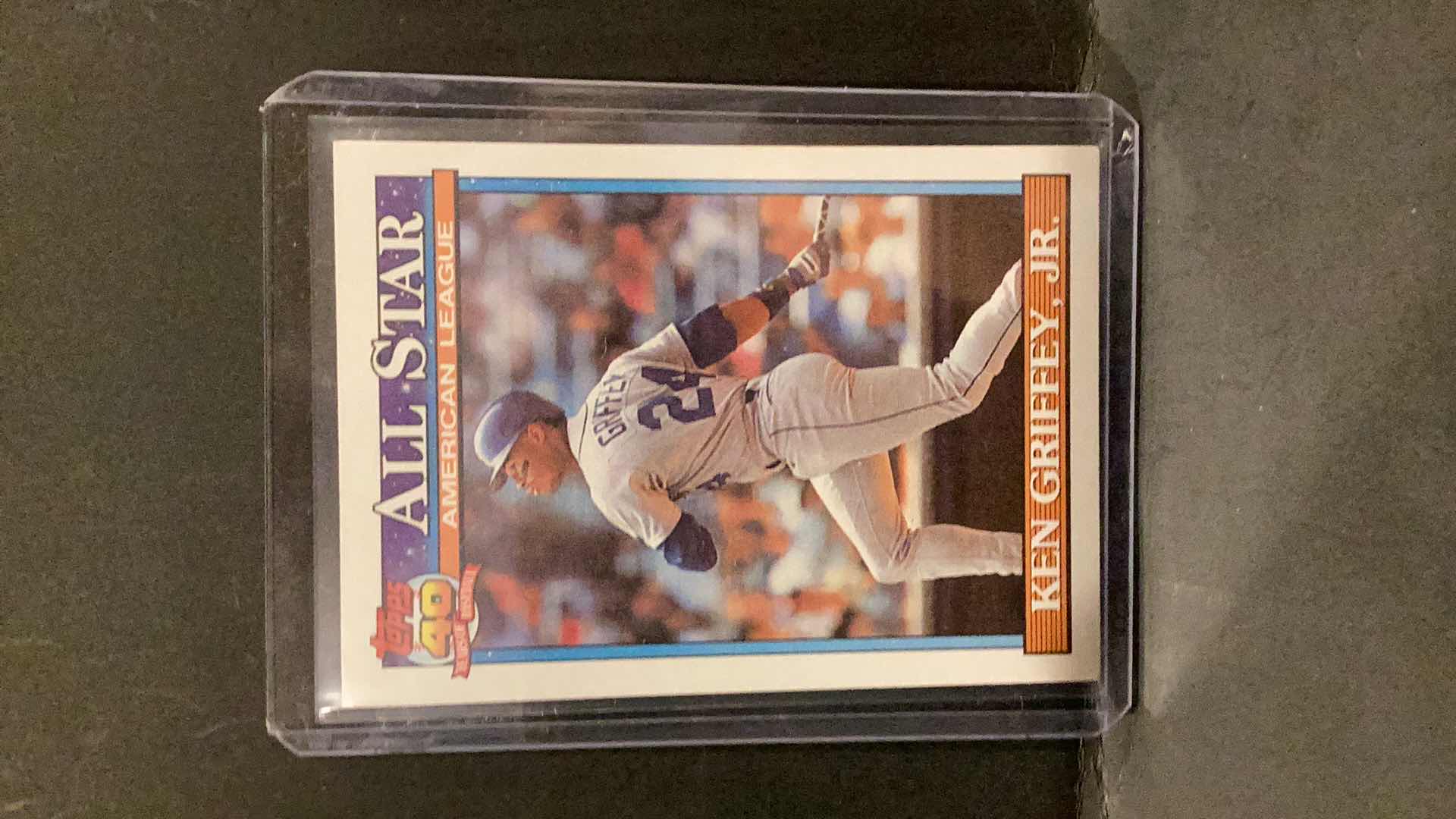 Photo 1 of 1991 KEN GRIFFEY JR. ALL-STAR LEADERS #392