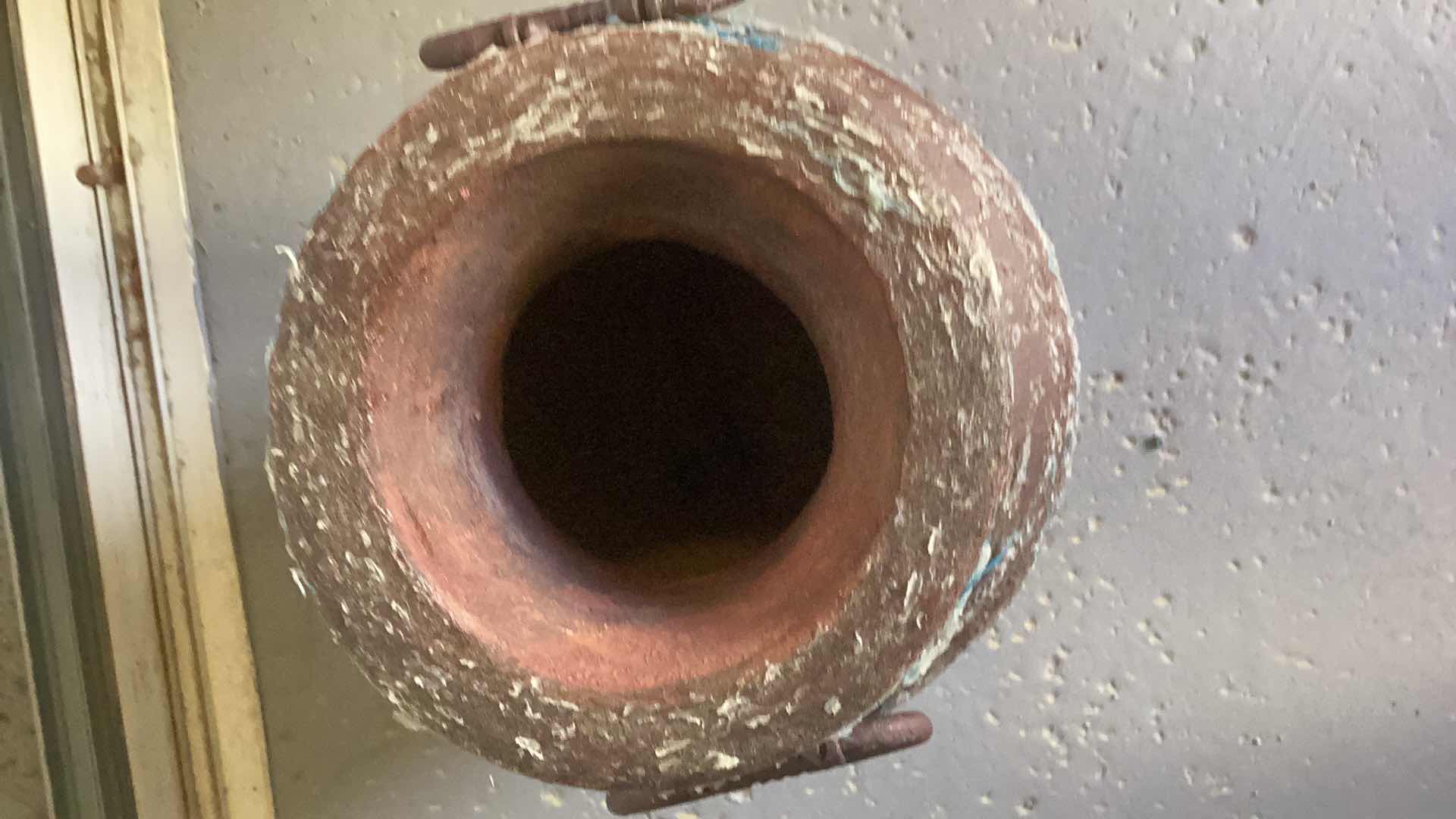 Photo 1 of GREEK INSPIRED STONE VASE 10” X 16”