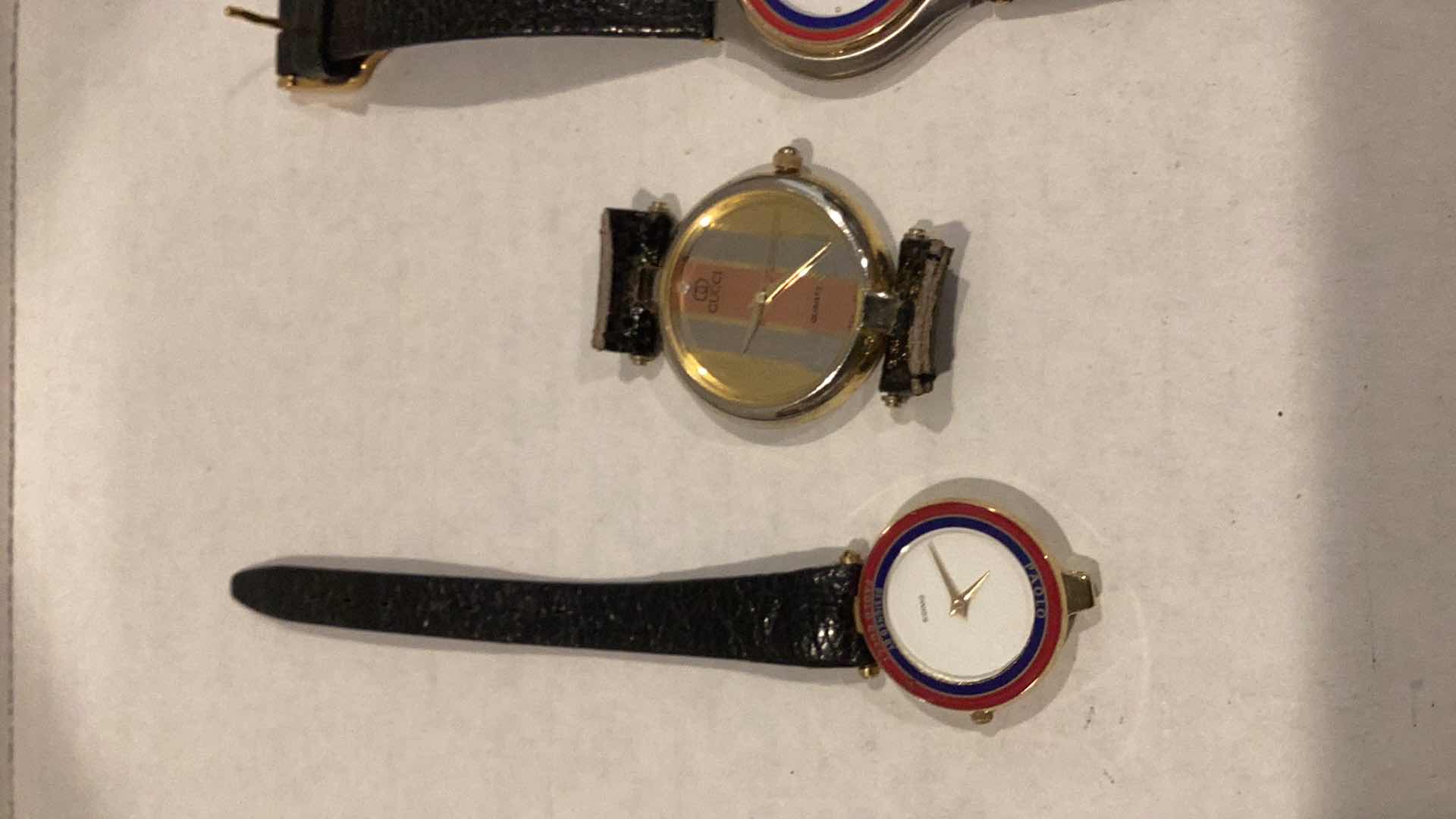 Photo 1 of THREE WATCHES GUCCI