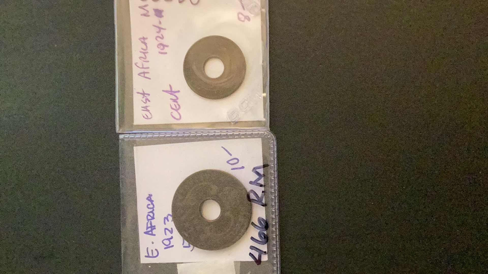 Photo 1 of 1923 AND 1924 EAST AFRICA CENTS