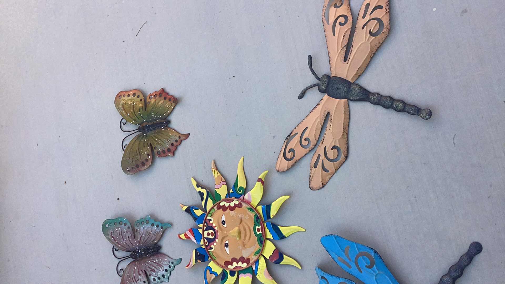 Photo 1 of METAL PATIO DECOR DRAGONFLY 15” WIDE