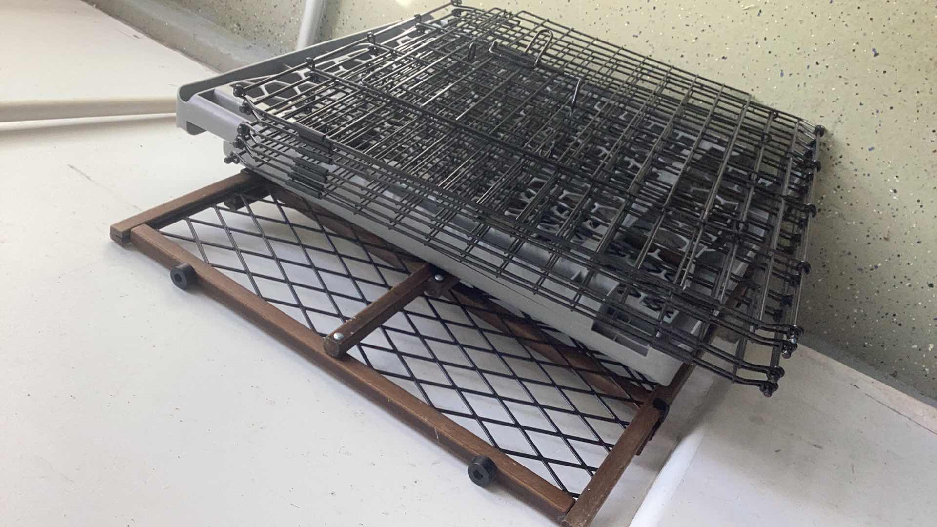 Photo 1 of DOG GATES AND CAGE 24”