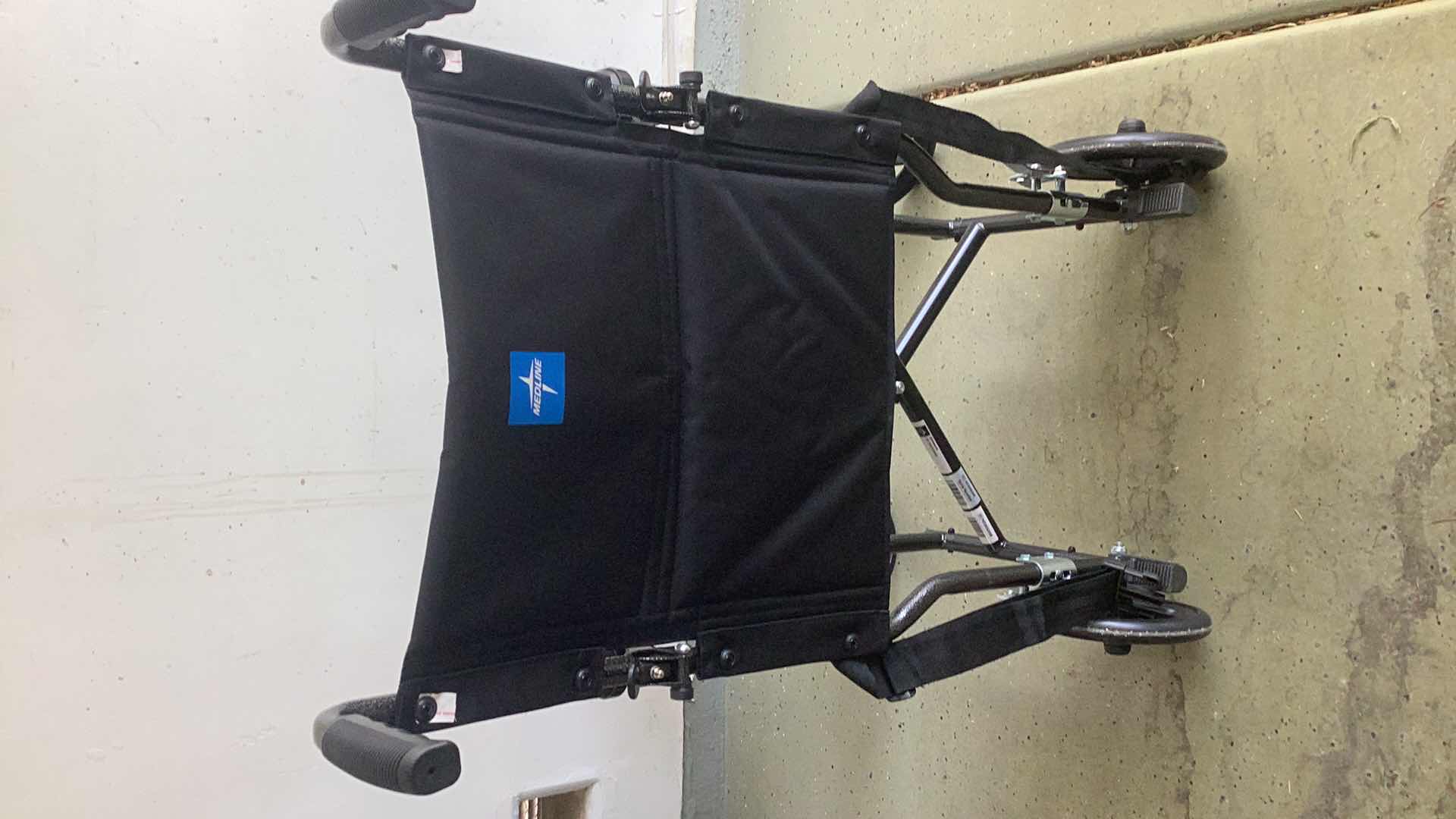 Photo 1 of MEDLINE COLLAPSIBLE NYLON WHEEL CHAIR