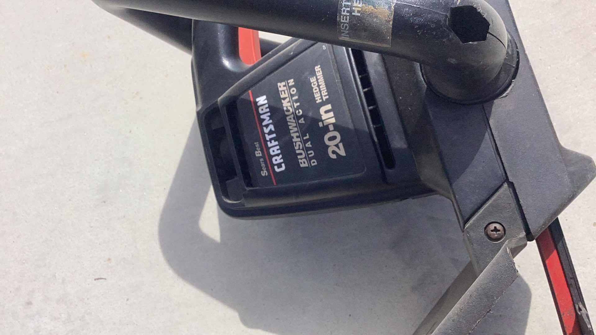 Photo 1 of CRAFTSMAN ELECTRIC 20” HEDGE CUTTER