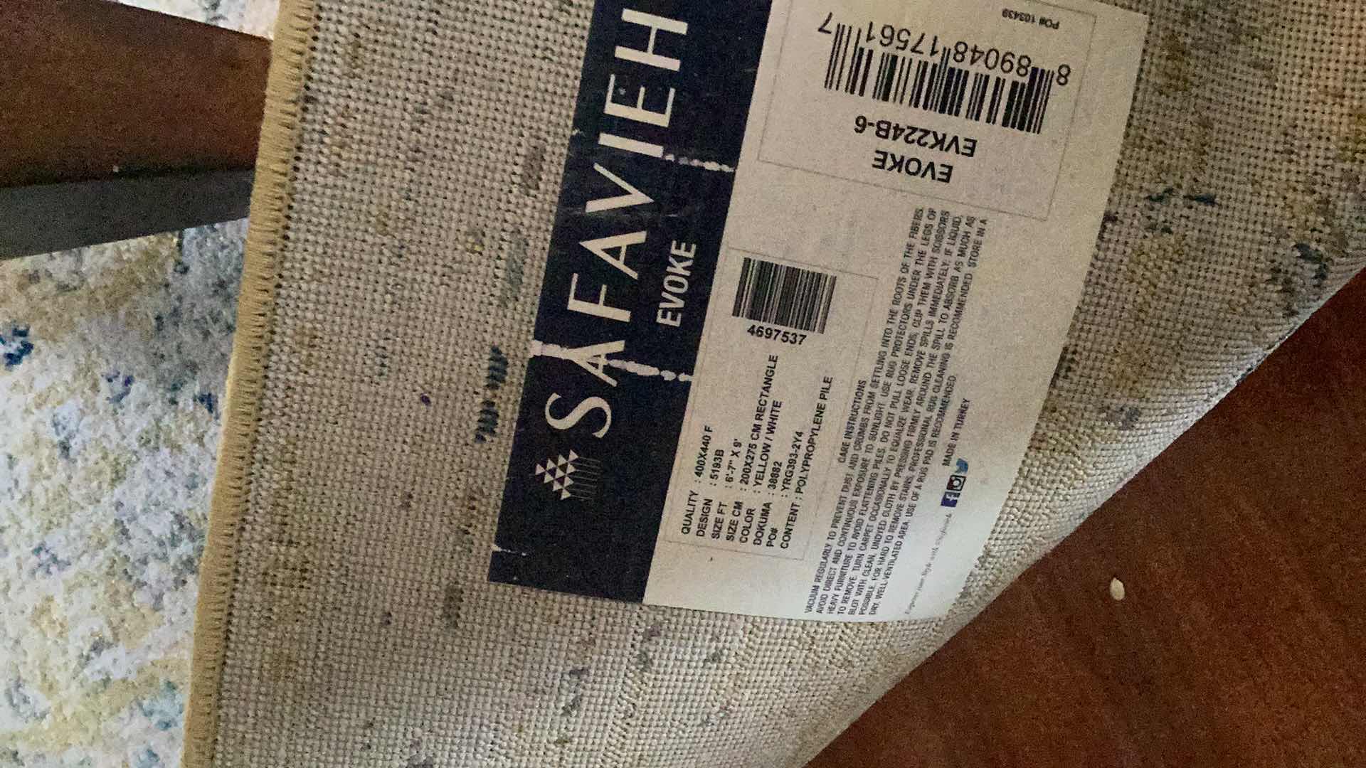 Photo 1 of LARGE DINING ROOM RUG 78” X 110”